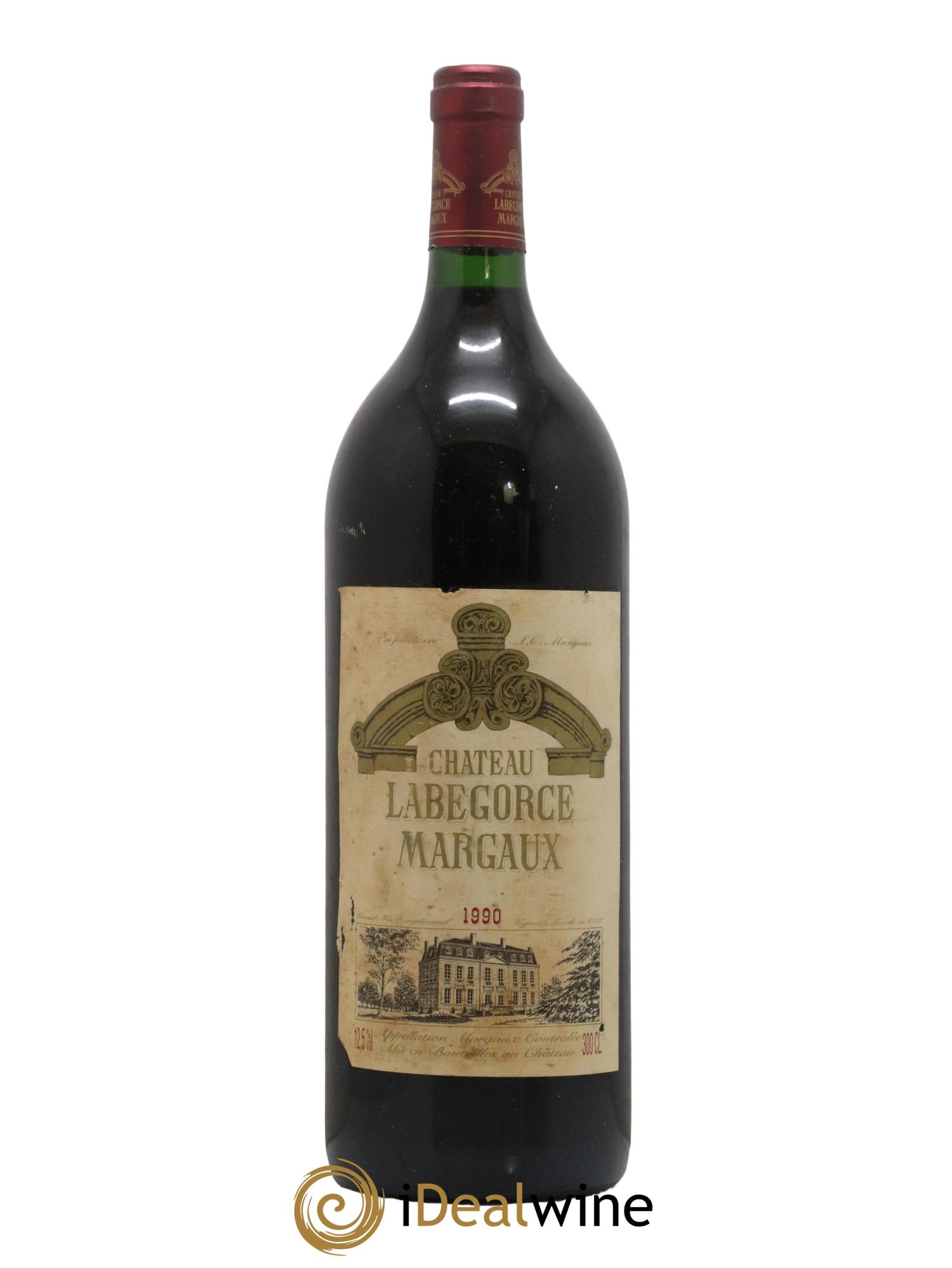 Château Labegorce Cru Bourgeois 1990 - Lot de 1 magnum - 0