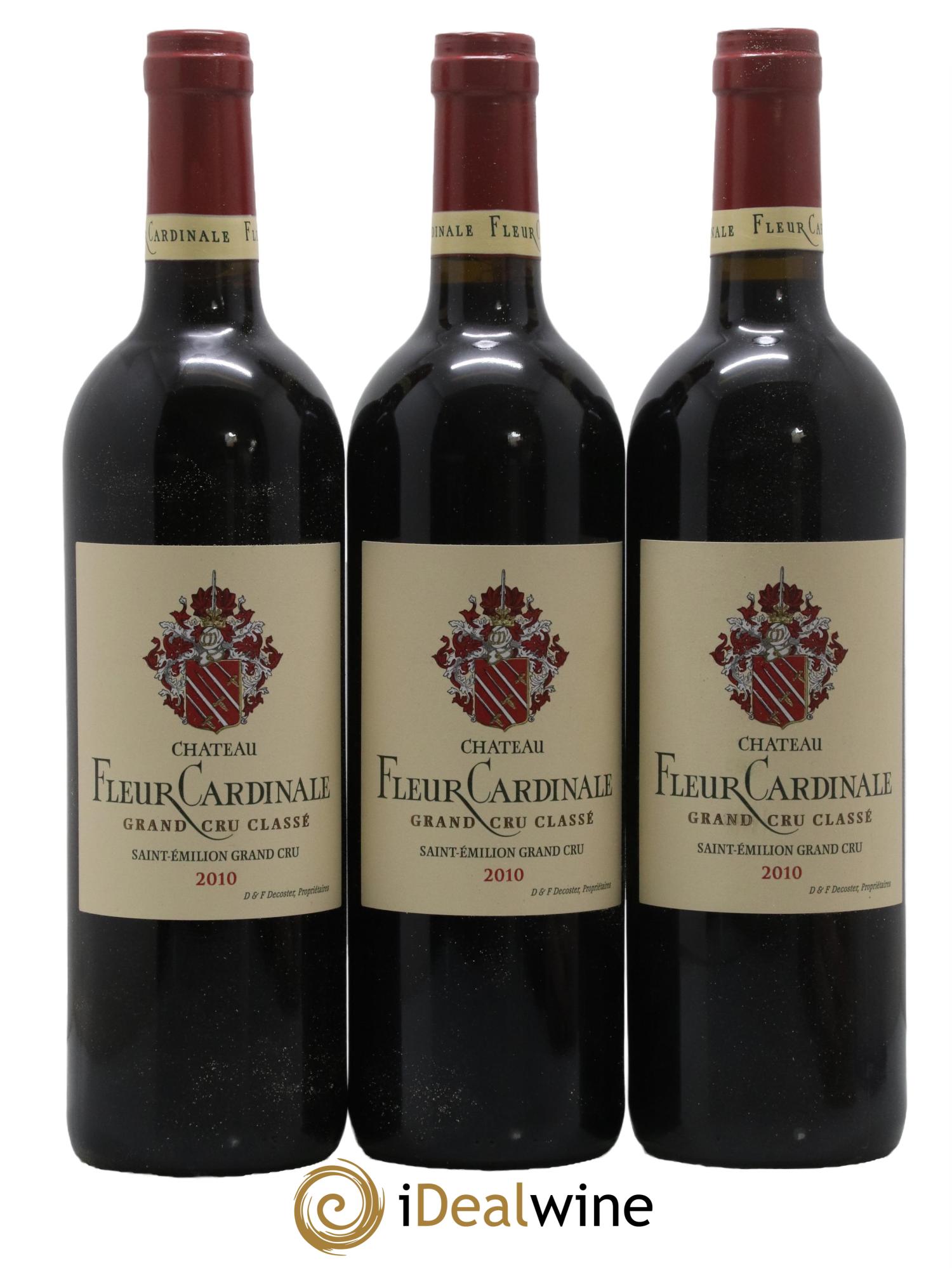 Château Fleur Cardinale Grand Cru Classé 2010 - Lot de 6 bouteilles - 1