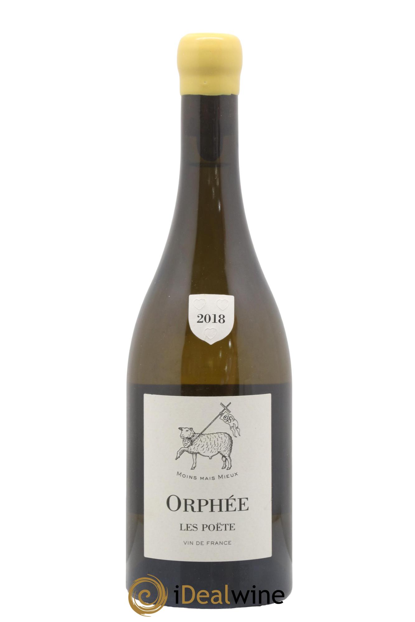 Vin de France (anciennement Reuilly) Orphée Les Poëte 2018 - Lot de 1 bouteille - 0