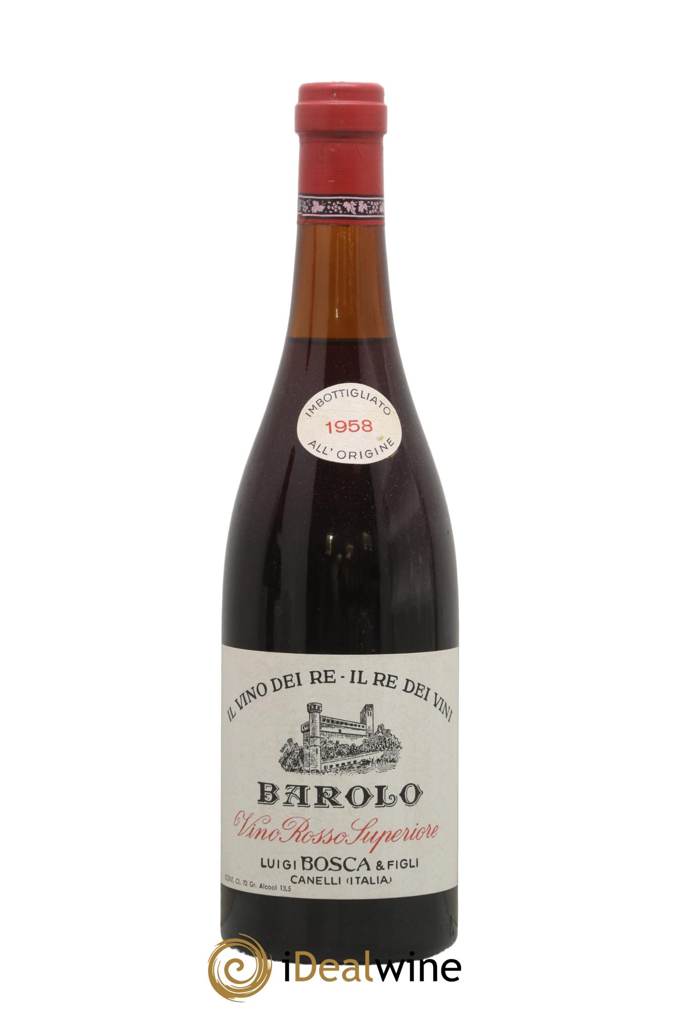 Barolo Luigi Bosca 1958 - Lot de 1 bouteille - 0