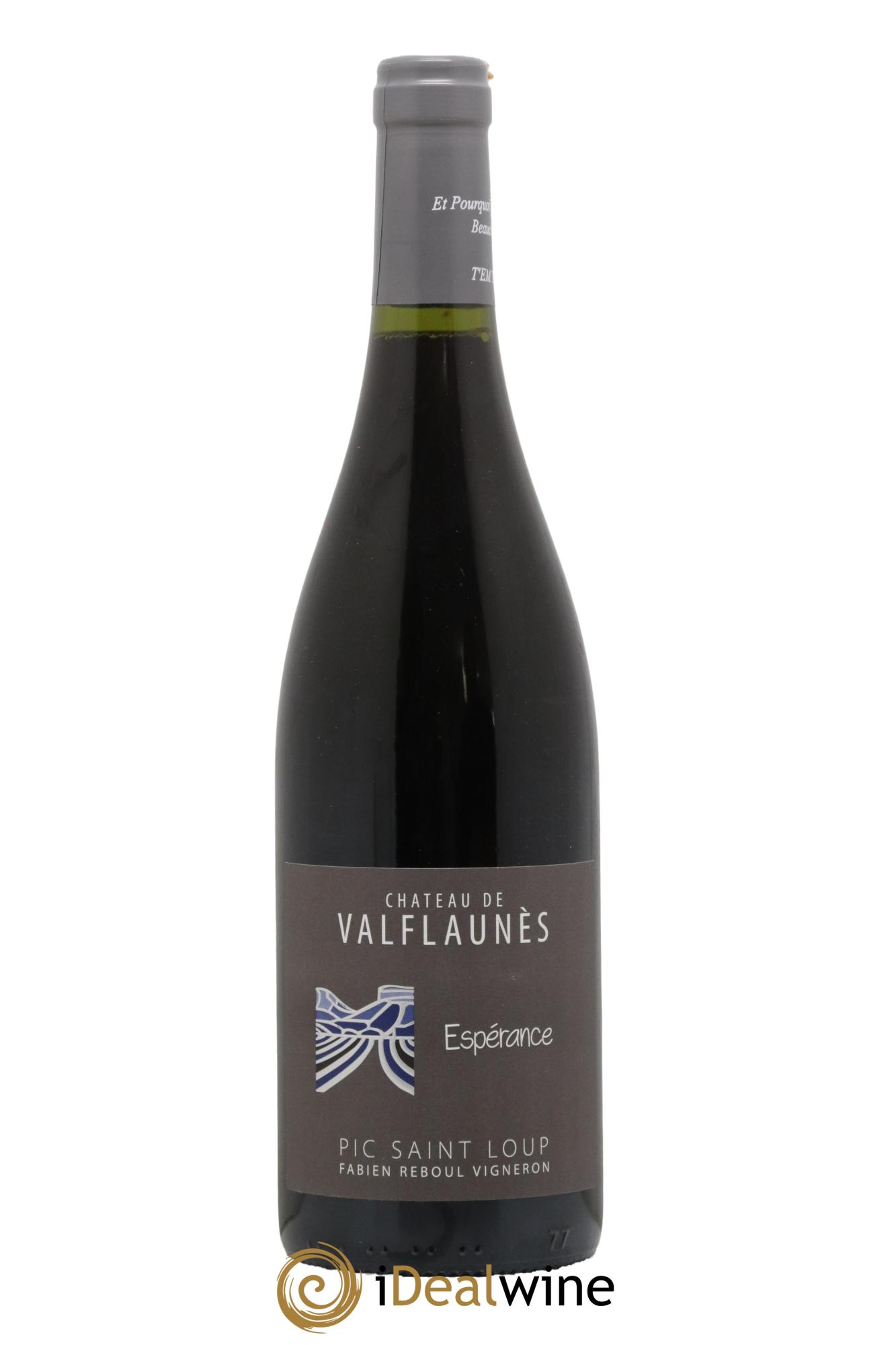 Pic Saint-Loup Esperance Chateau de Valfaunes 2020 - Lot de 1 bouteille - 0