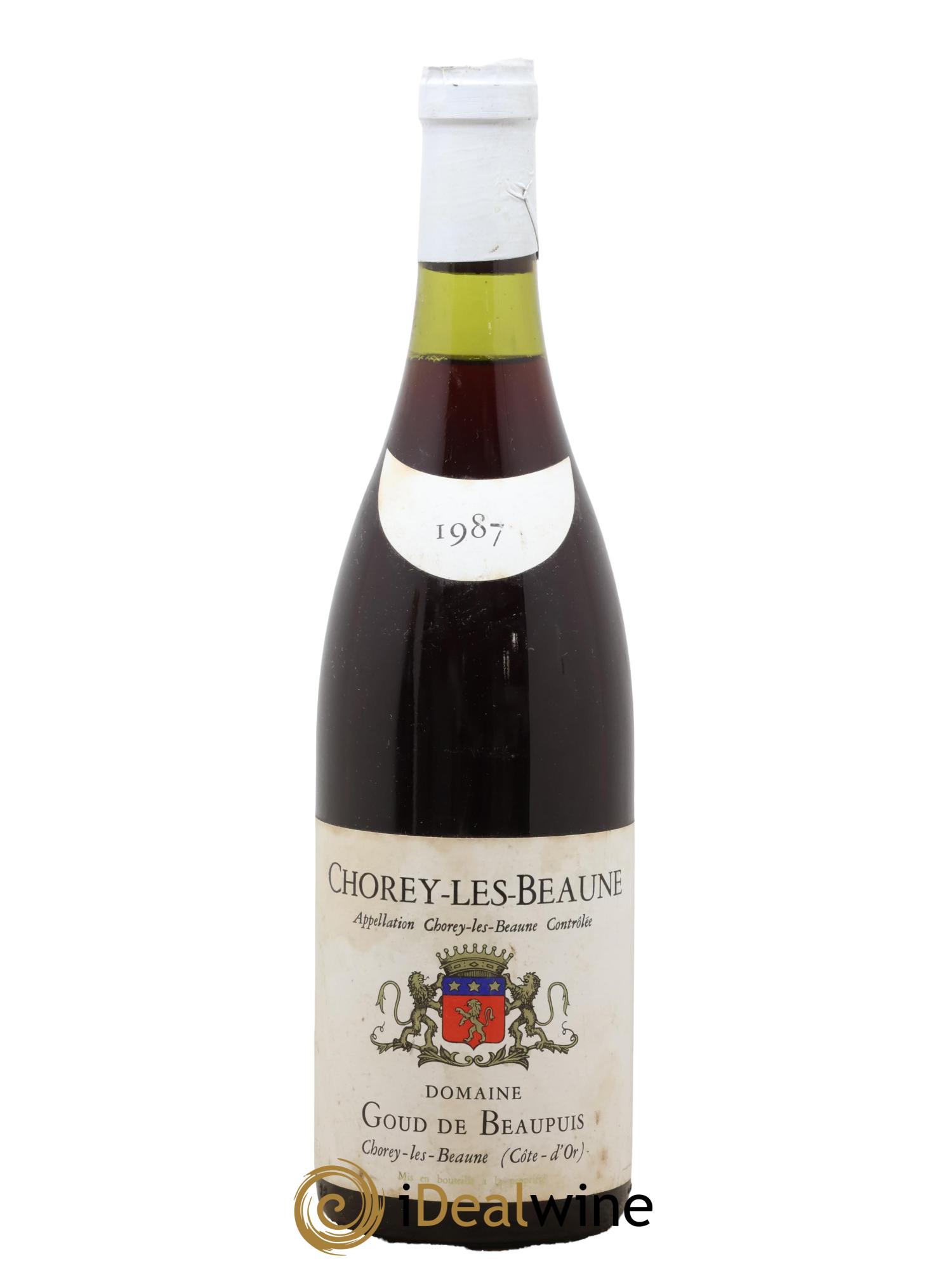Chorey-lès-Beaune Domaine Goud de Beaupuis 1987 - Lot de 1 bouteille - 0