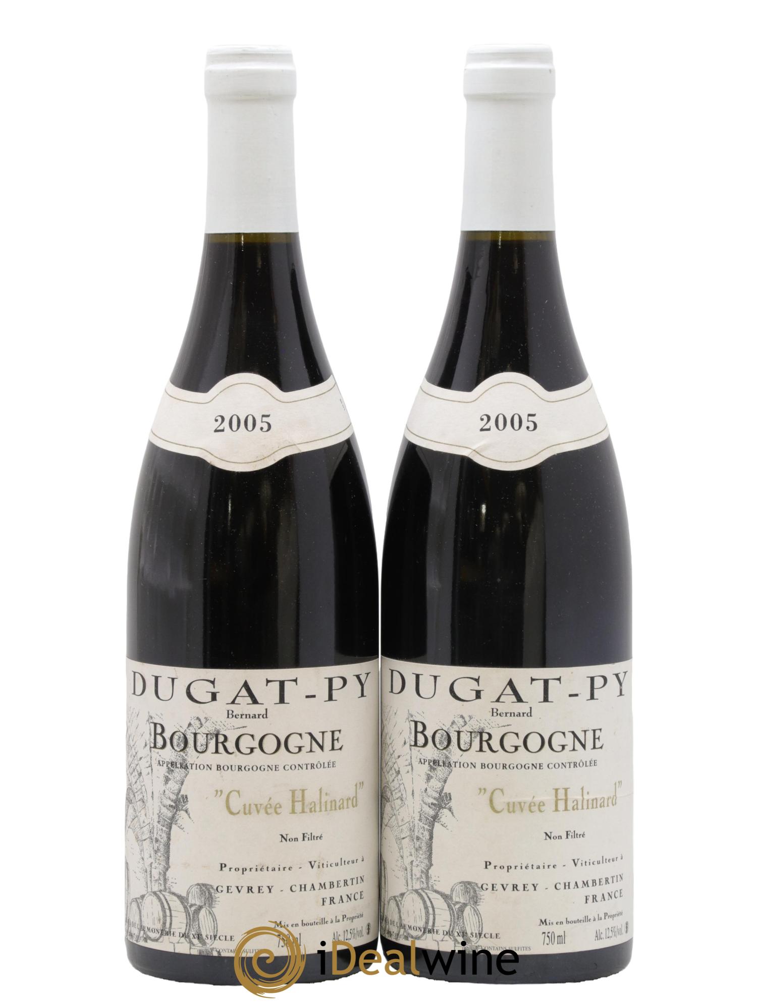 Bourgogne Cuvée Halinard Dugat-Py 2005 - Lotto di 2 bottiglie - 0