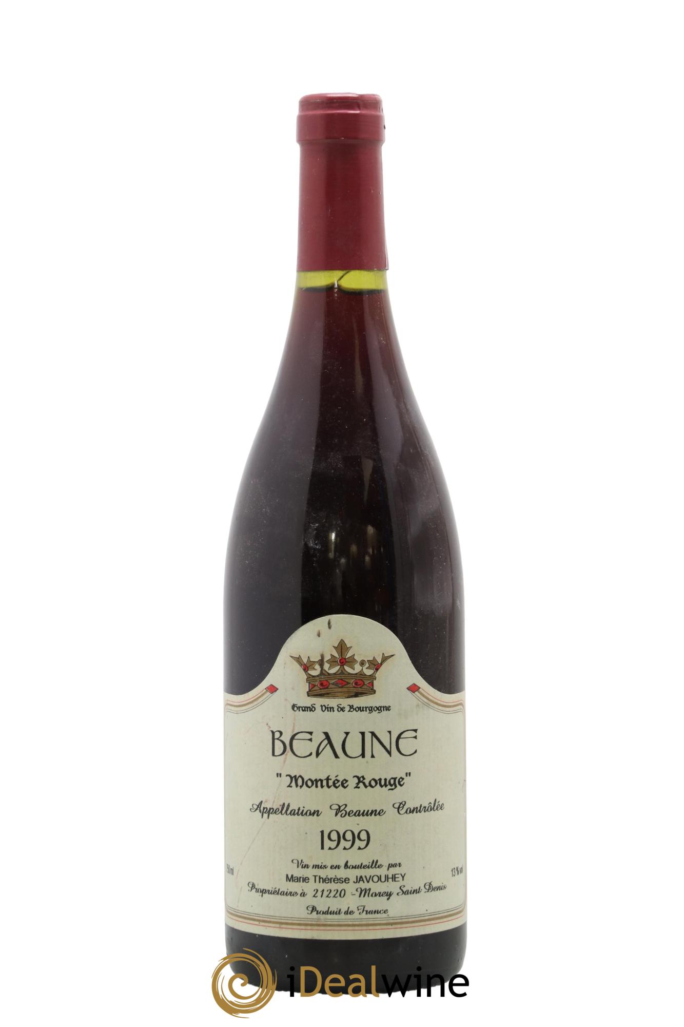 Beaune Montée Rouge Marie Thérèse Javouhey 1999 - Lot of 1 bottle - 0