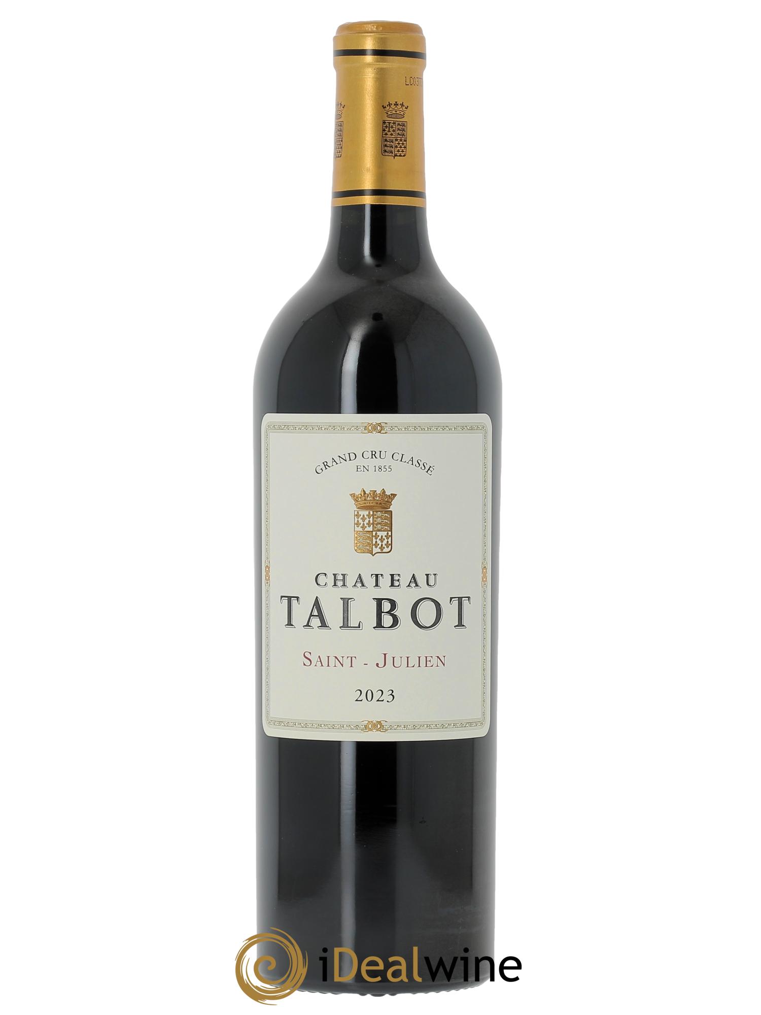 Château Talbot 4ème Grand Cru Classé (CBO à partir de 6 bts) 2023 - Lot de 1 bouteille - 0