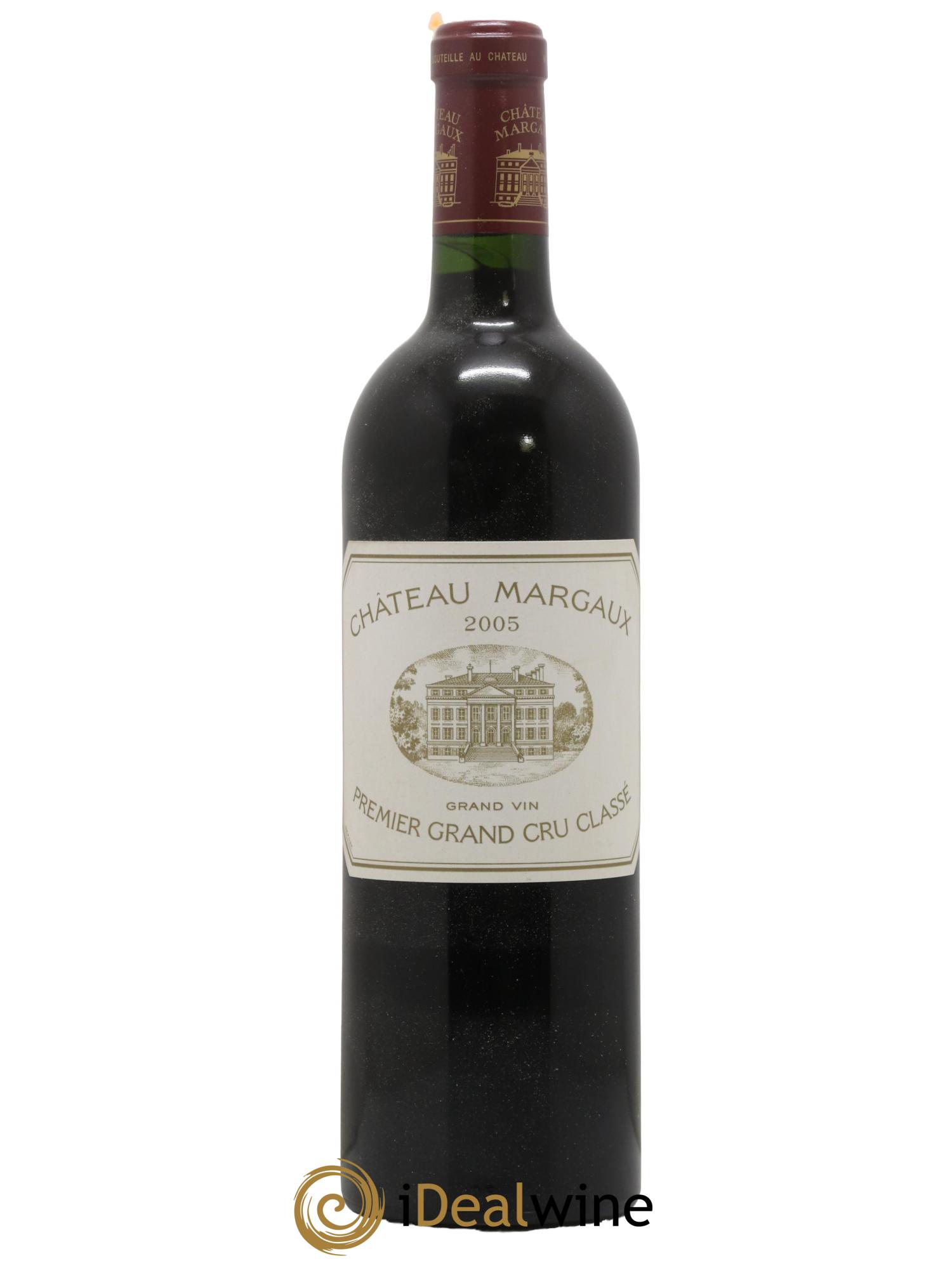 Château Margaux 1er Grand Cru Classé 2005 - Lot de 1 bouteille - 0