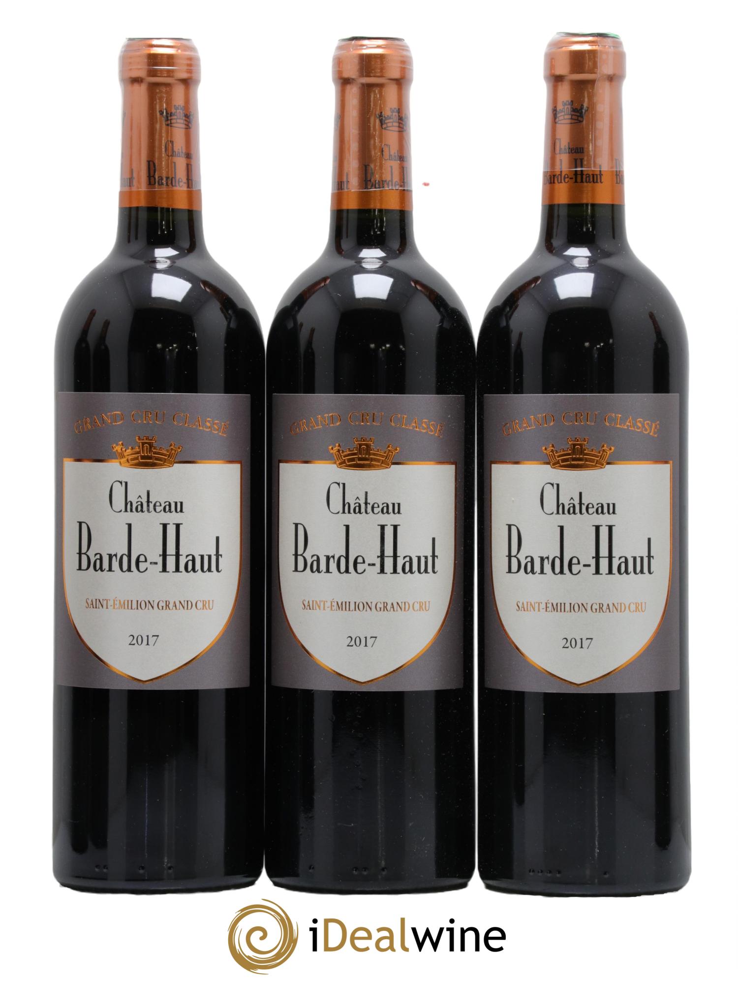 Château Barde Haut Grand Cru Classé  2017 - Posten von 6 Flaschen - 2