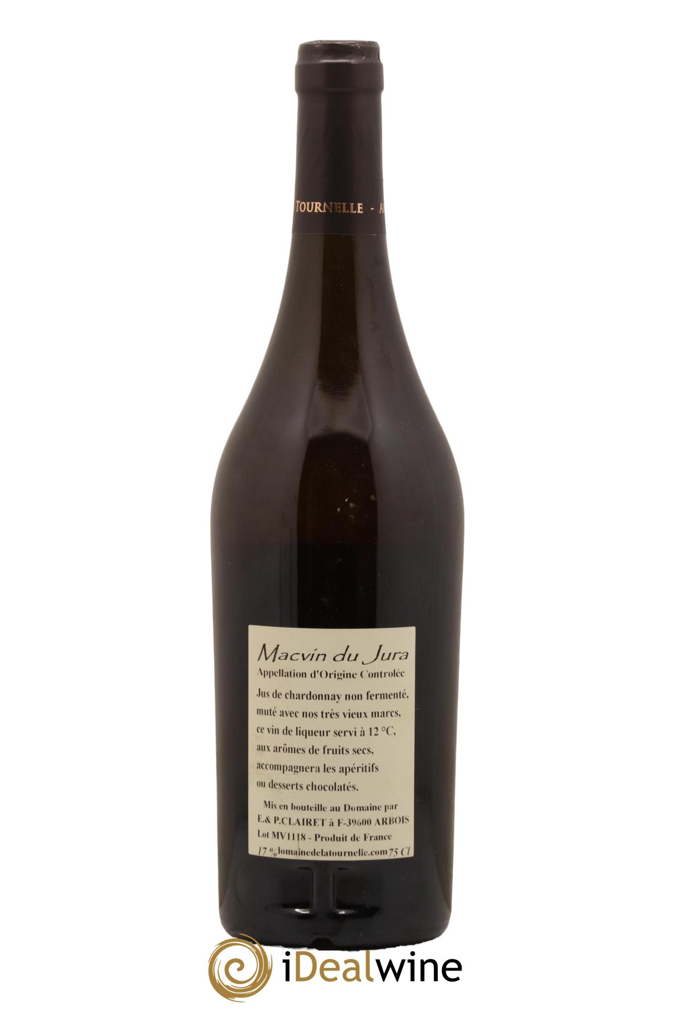 Macvin du Jura Domaine de la Tournelle - Lot de 1 bouteille - 1
