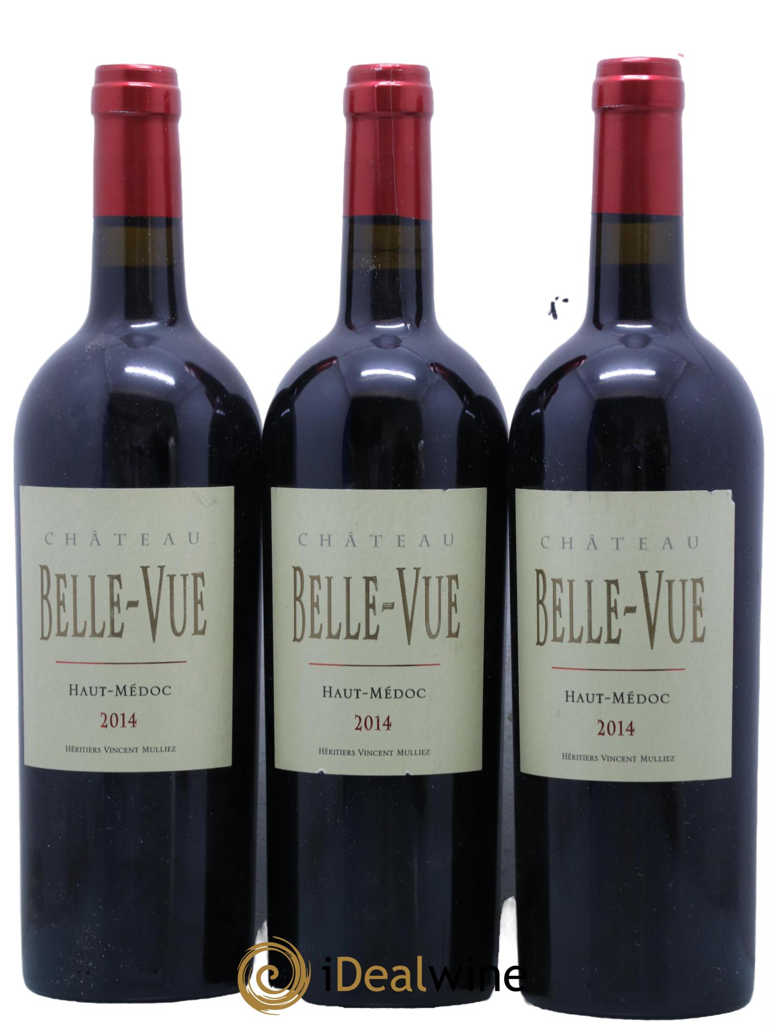 Château Belle-Vue 2014 - Lot de 3 bouteilles - 0