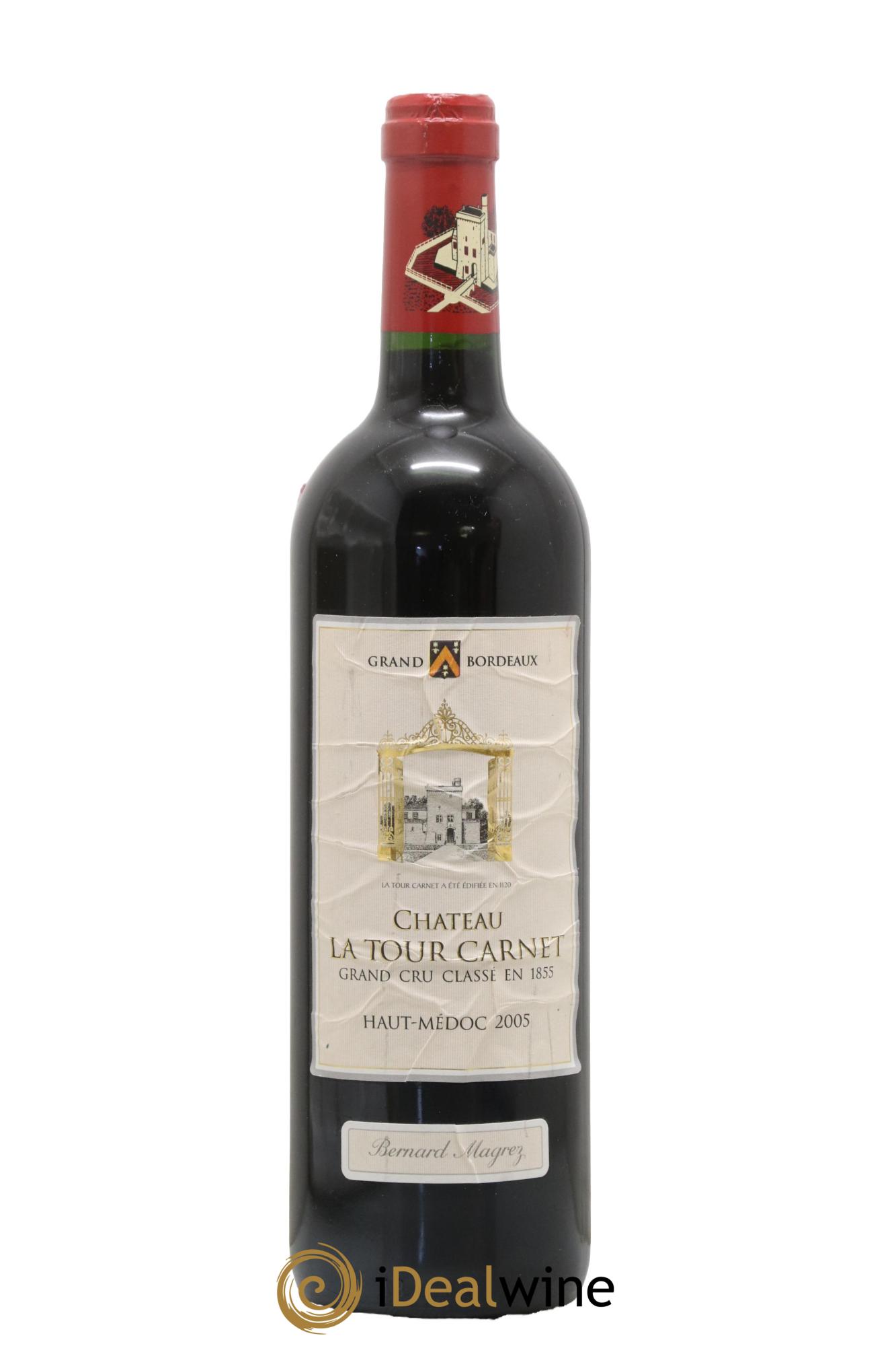 Château la Tour Carnet 4ème Grand Cru Classé 2005 - Posten von 1 Flasche - 0