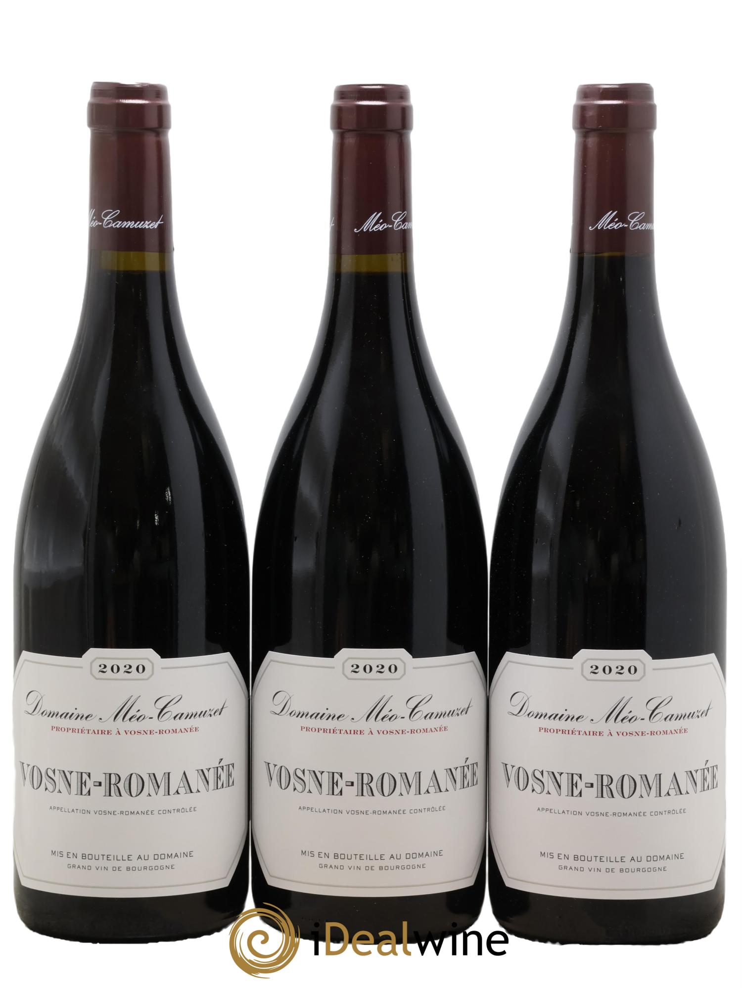 Vosne-Romanée Méo-Camuzet (Domaine) 2020 - Lotto di 3 bottiglie - 0