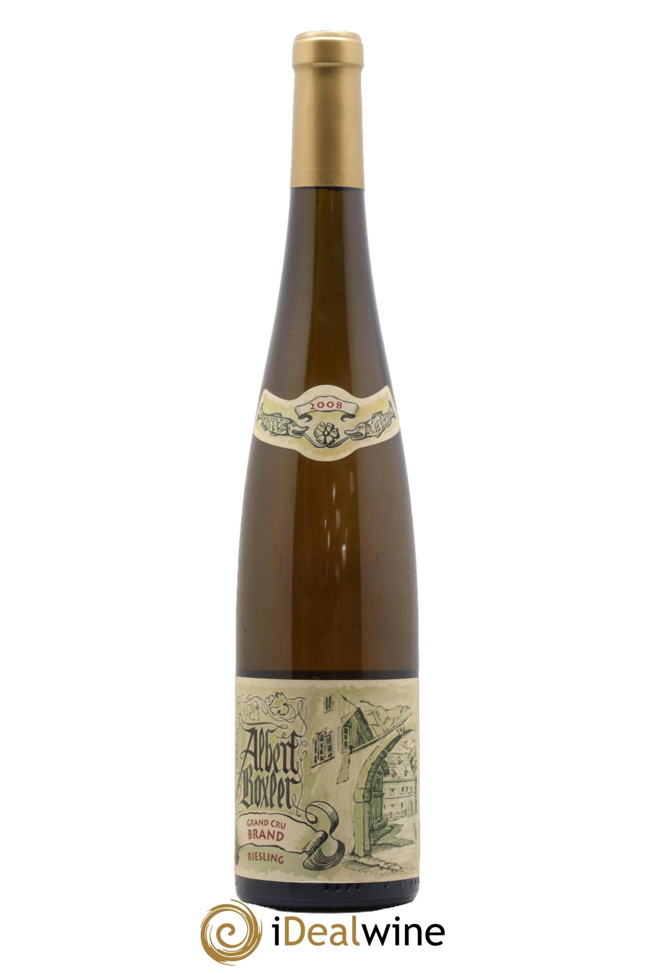 Alsace Riesling Grand Cru Brand K Albert Boxler 2008 - Lot de 1 bouteille - 0