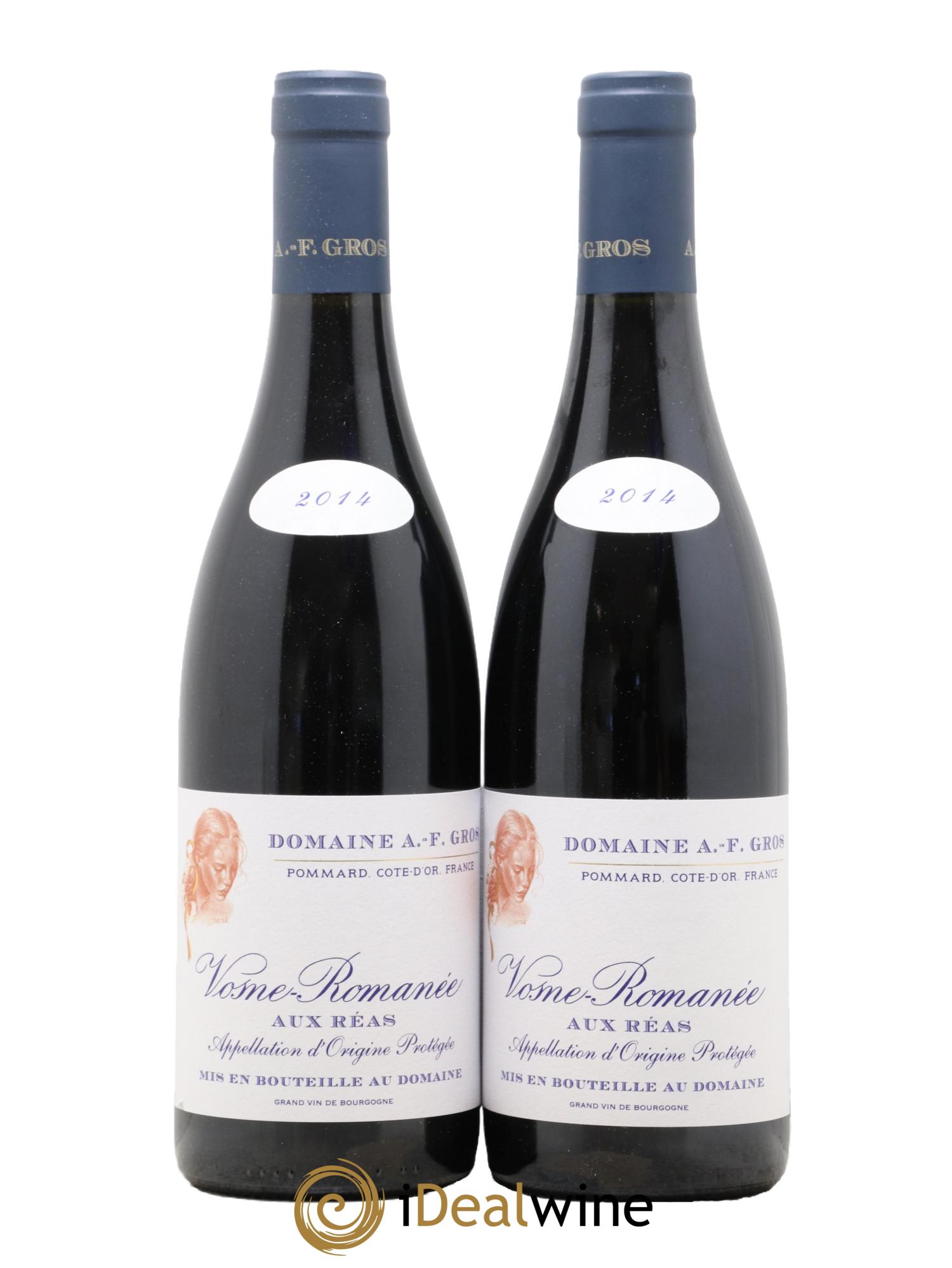 Vosne-Romanée Aux Reas A.-F. Gros 2014 - Lotto di 2 bottiglie - 0