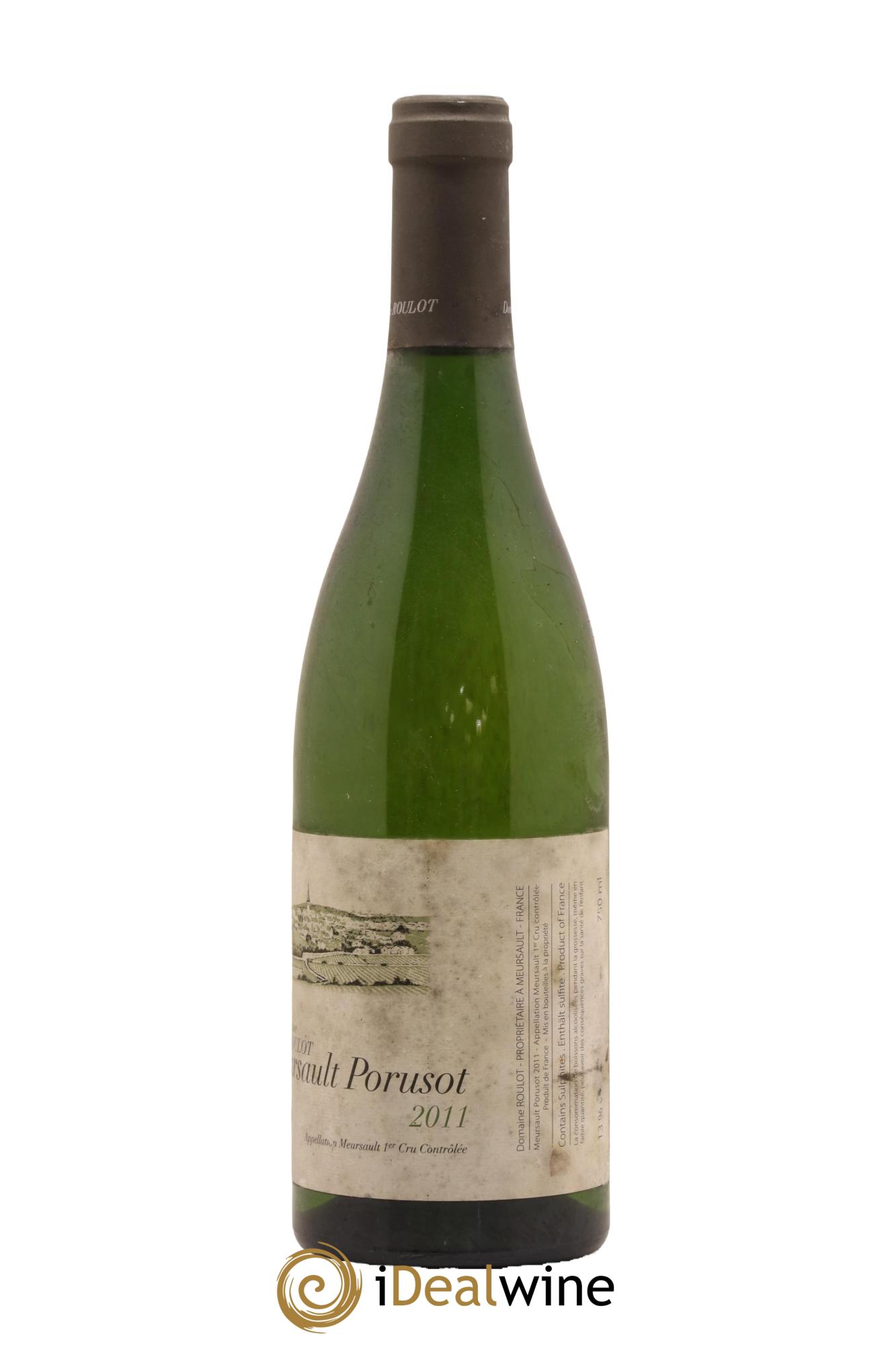 Meursault 1er Cru Le Porusot Roulot (Domaine) 2011 - Lot de 1 bouteille - 1