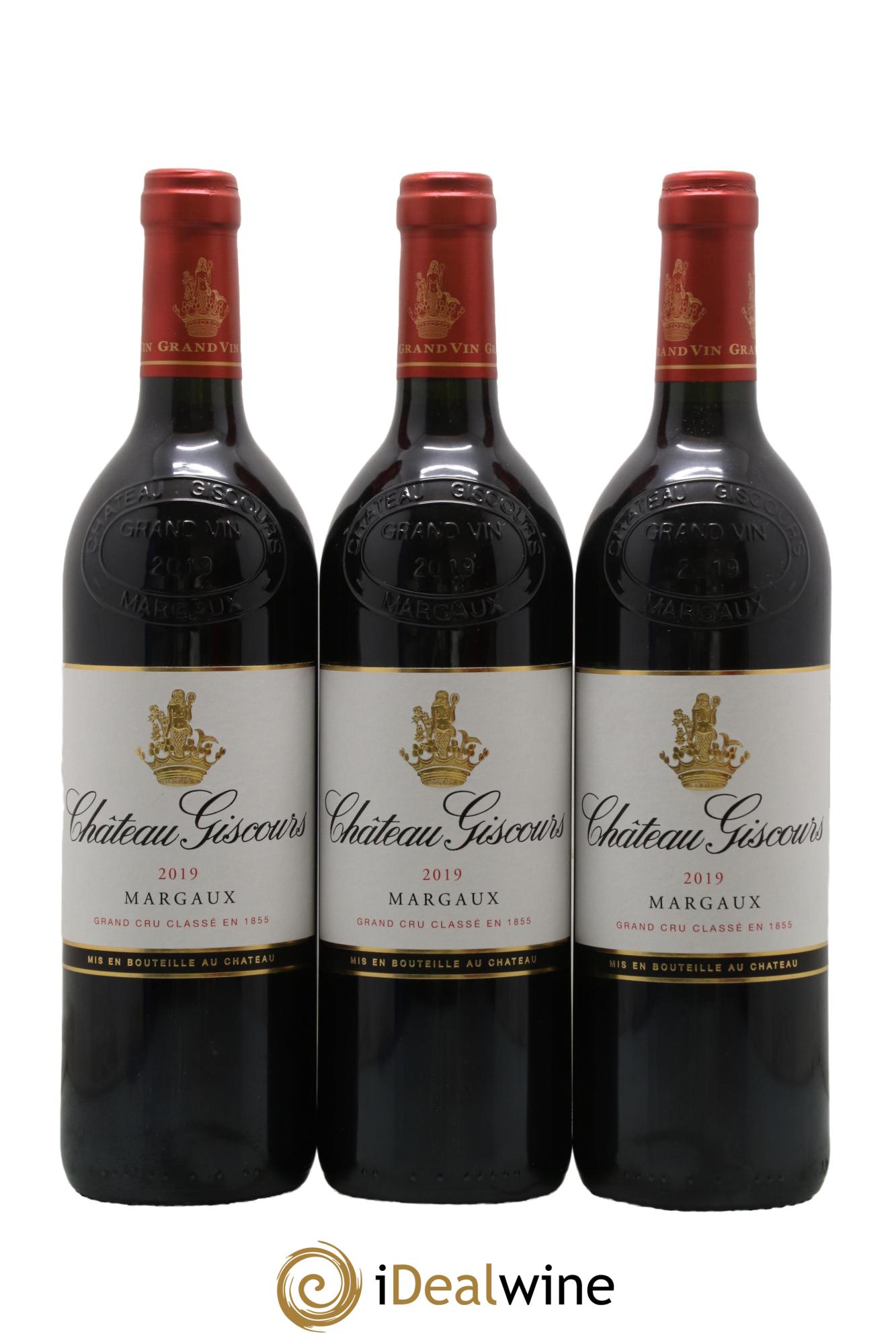 Château Giscours 3ème Grand Cru Classé 2019 - Lot de 3 bouteilles - 0