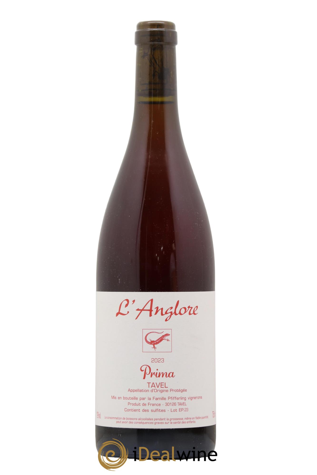 Tavel Prima L'Anglore 2023 - Posten von 1 Flasche - 0