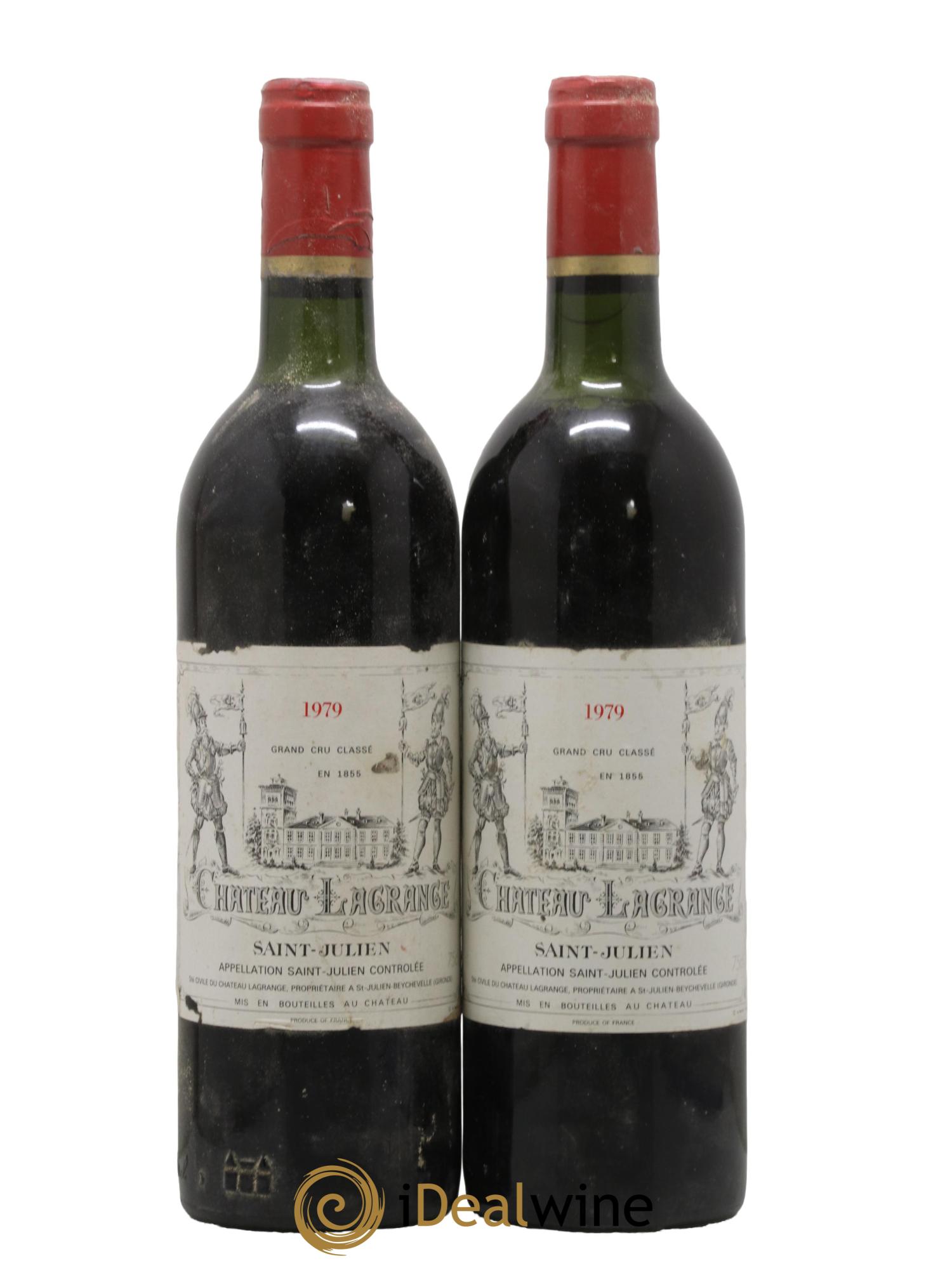 Château Lagrange 3ème Grand Cru Classé 1979 - Lot de 2 bouteilles - 0