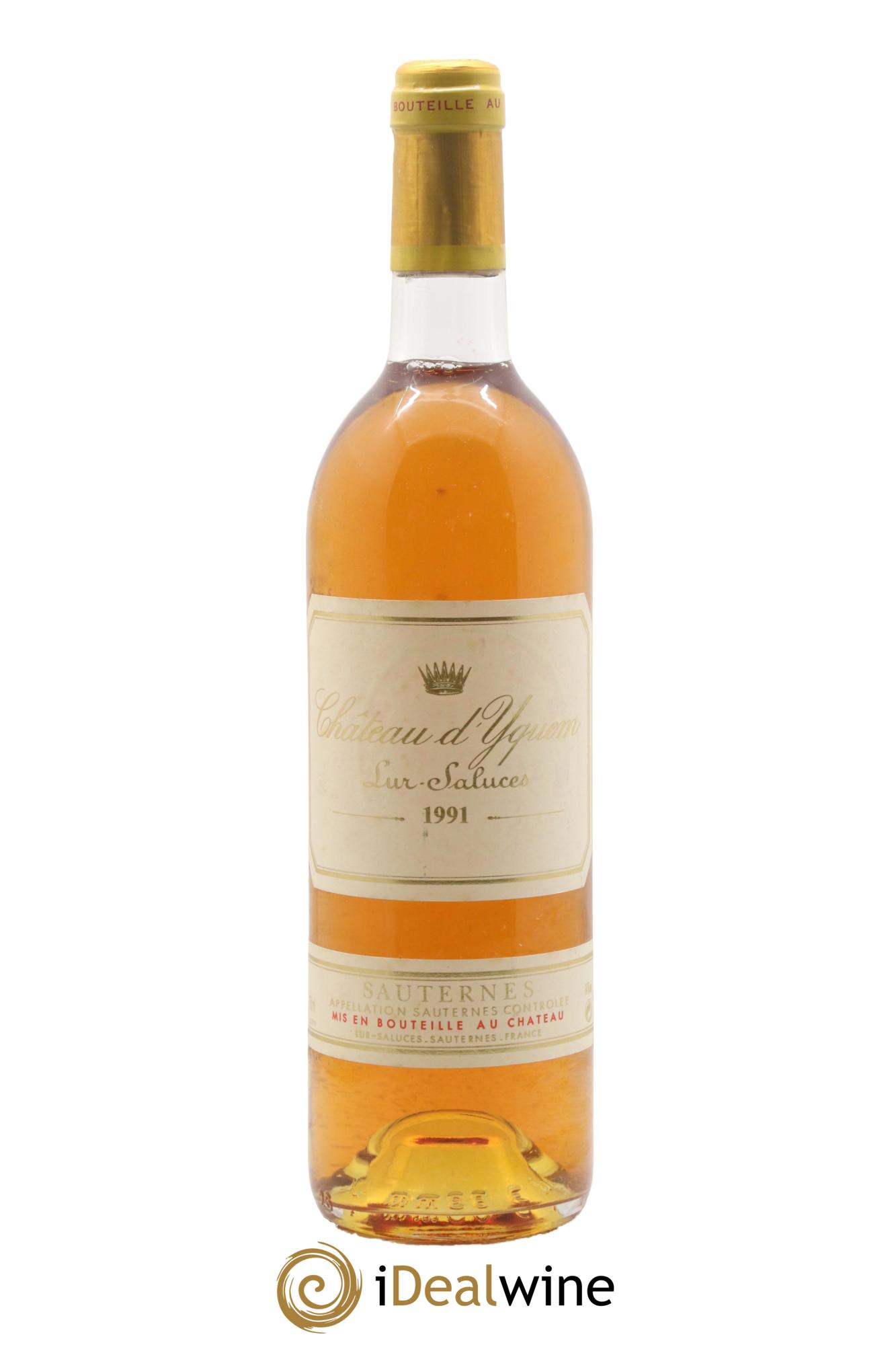 Château d' Yquem 1er Cru Classé Supérieur 1991 - Lot of 1 bottle - 0