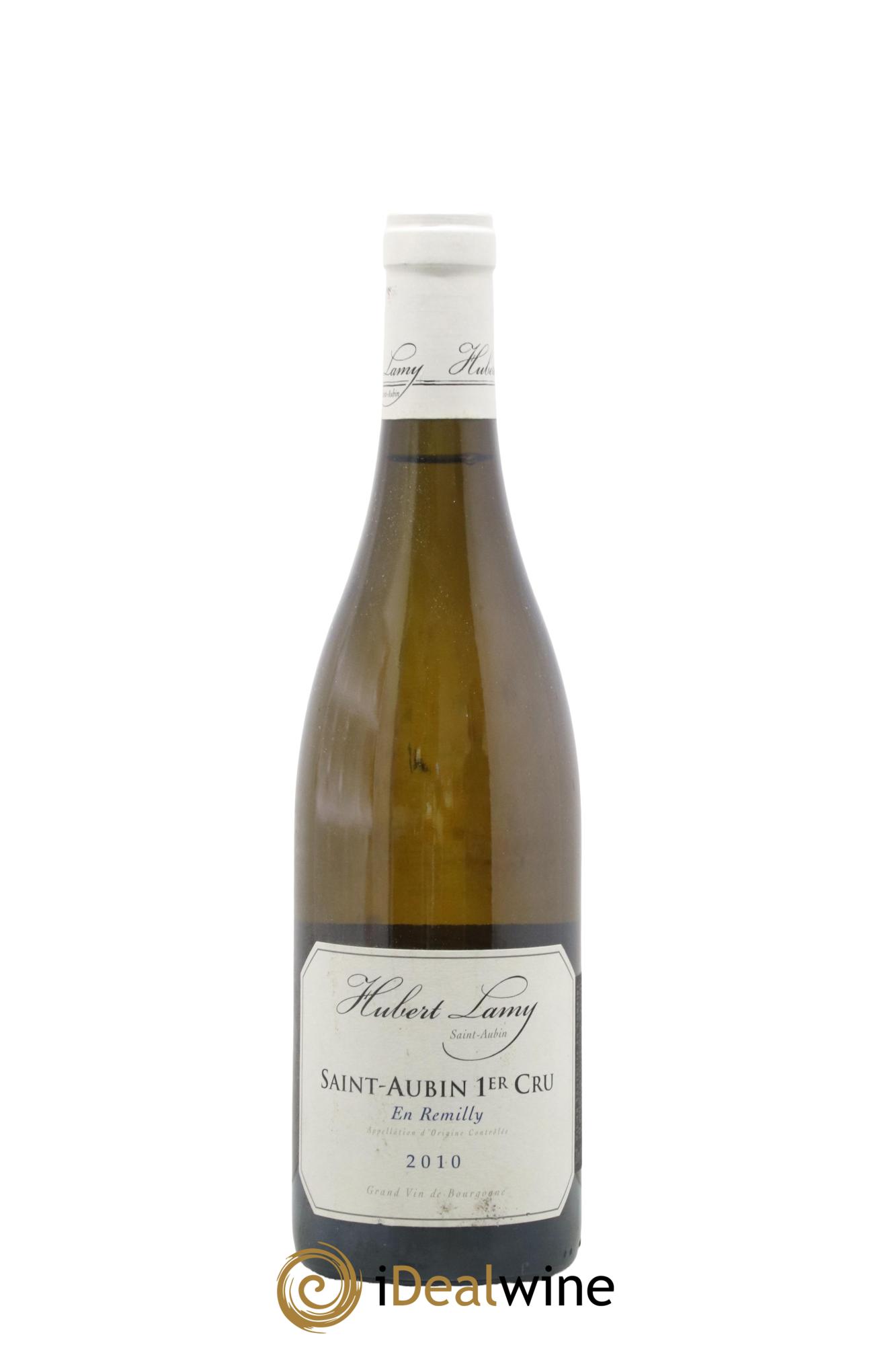 Saint-Aubin 1er Cru En Rémilly Hubert Lamy 2010 - Lot de 1 bouteille - 0