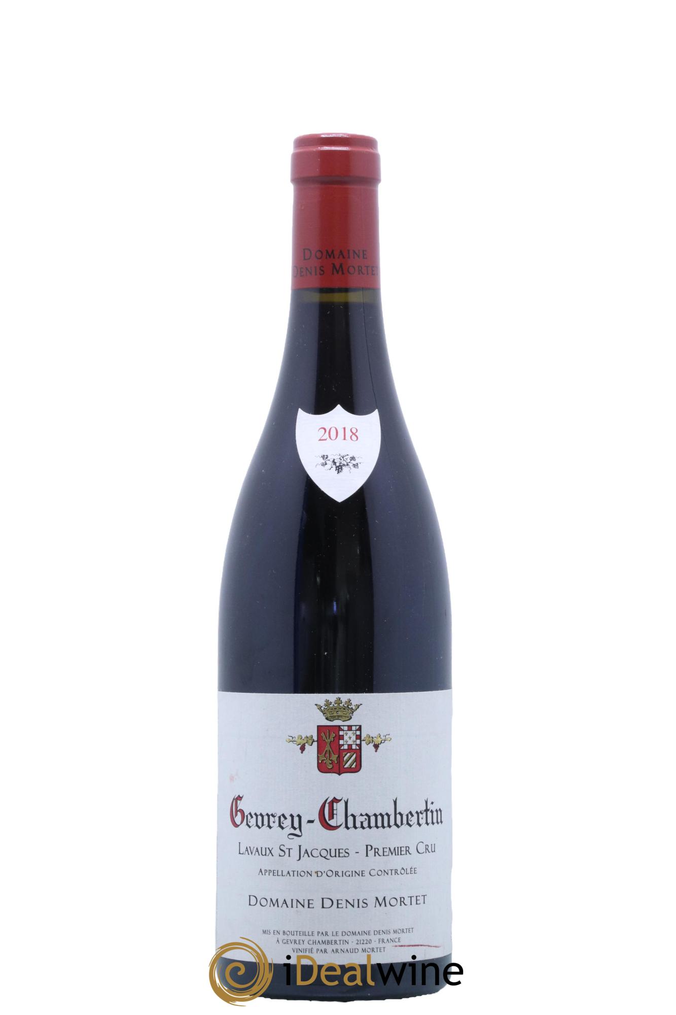 Gevrey-Chambertin 1er Cru Lavaux Saint Jacques Denis Mortet (Domaine) 2018 - Lot de 1 bouteille - 0