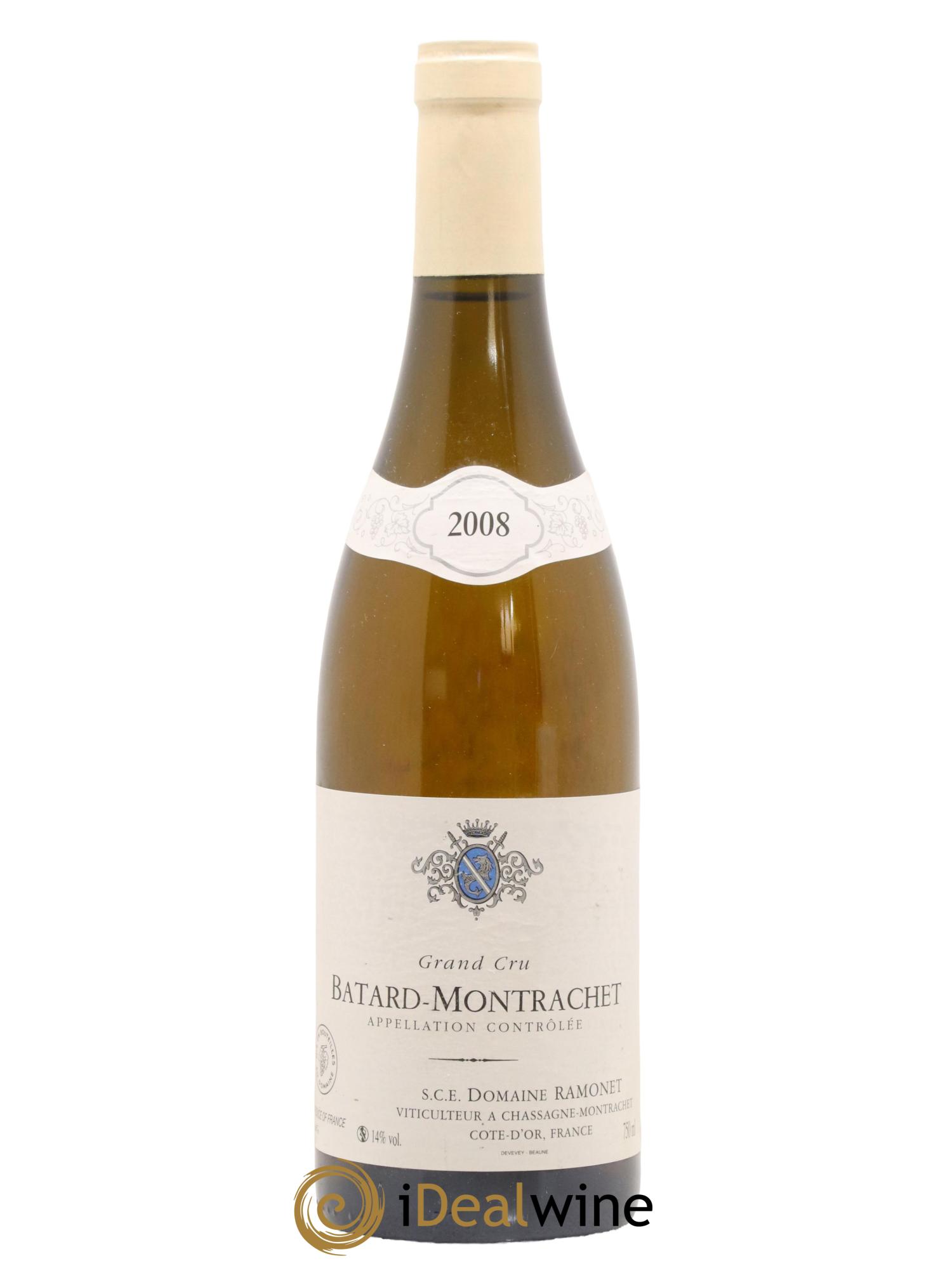 Bâtard-Montrachet Grand Cru Ramonet (Domaine) 2008 - Lot de 1 bouteille - 0