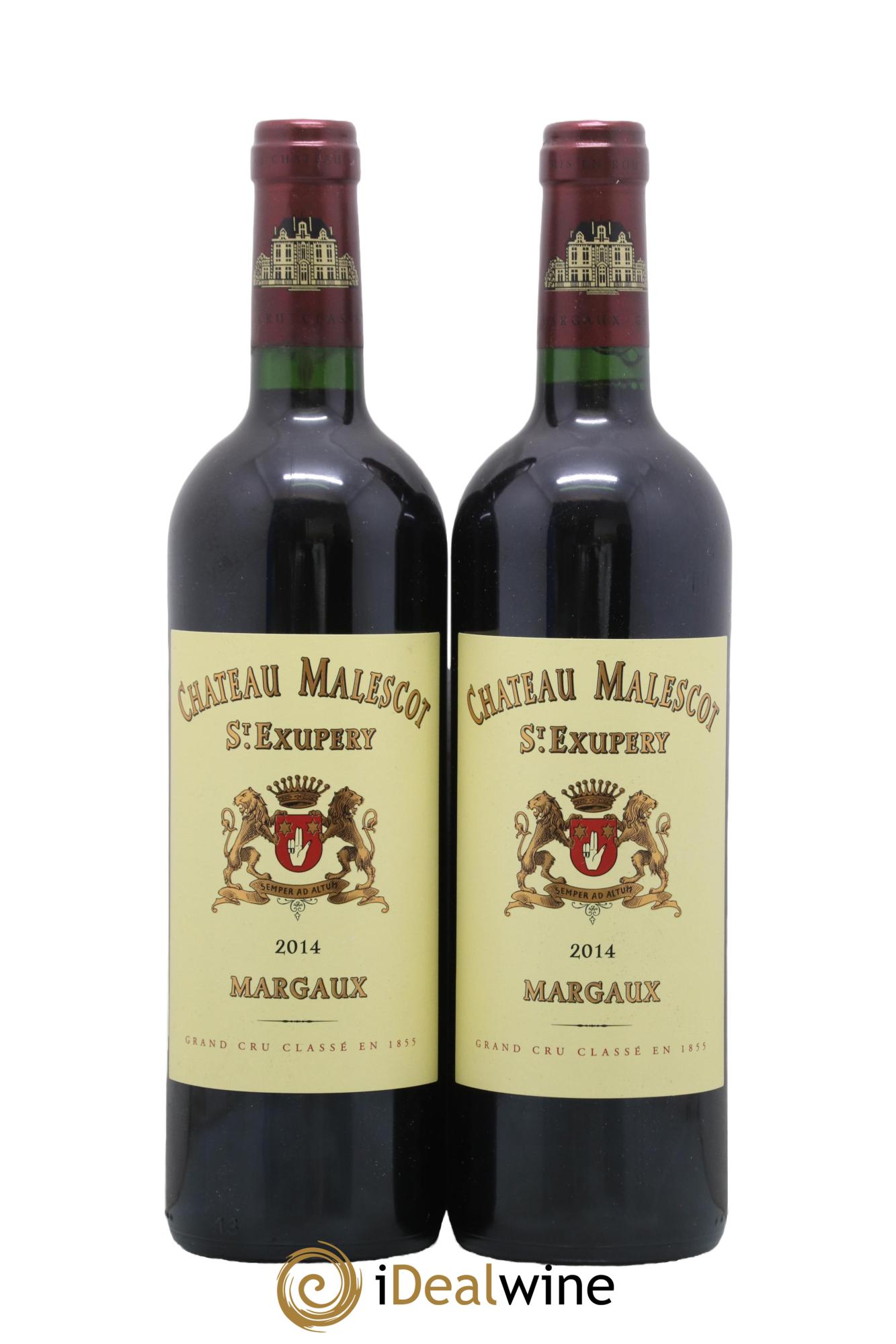 Château Malescot Saint-Exupéry 3ème Grand Cru Classé 2014 - Lot de 2 bouteilles - 0