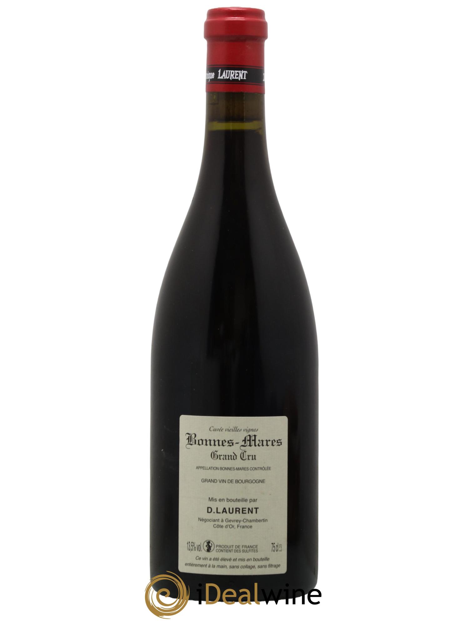 Bonnes-Mares Grand Cru Grande Cuvée Vieilles Vignes Dominique Laurent 2015 - Lotto di 1 bottiglia - 1