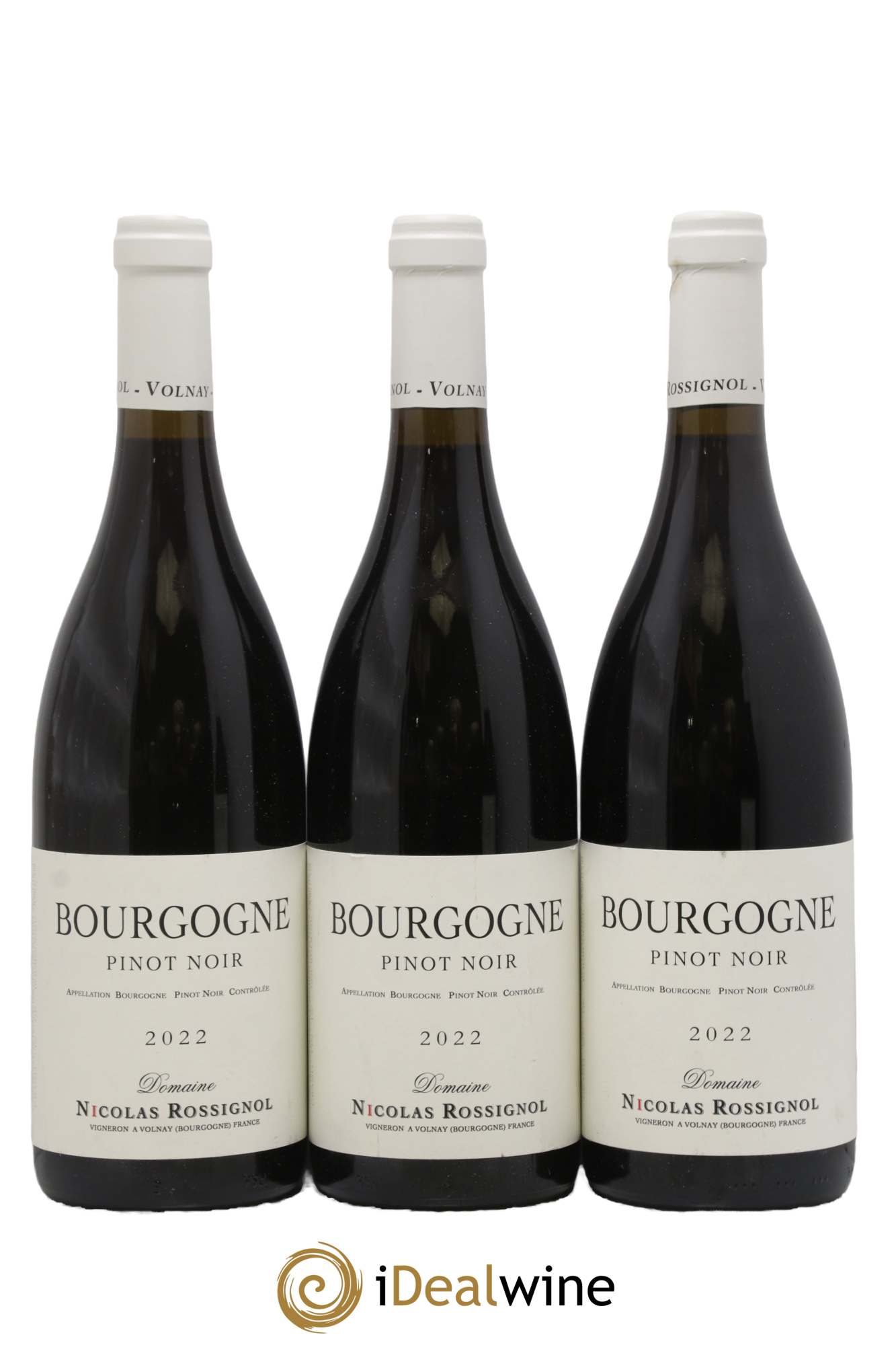 Bourgogne Nicolas Rossignol 2022 - Lot de 3 bouteilles - 0