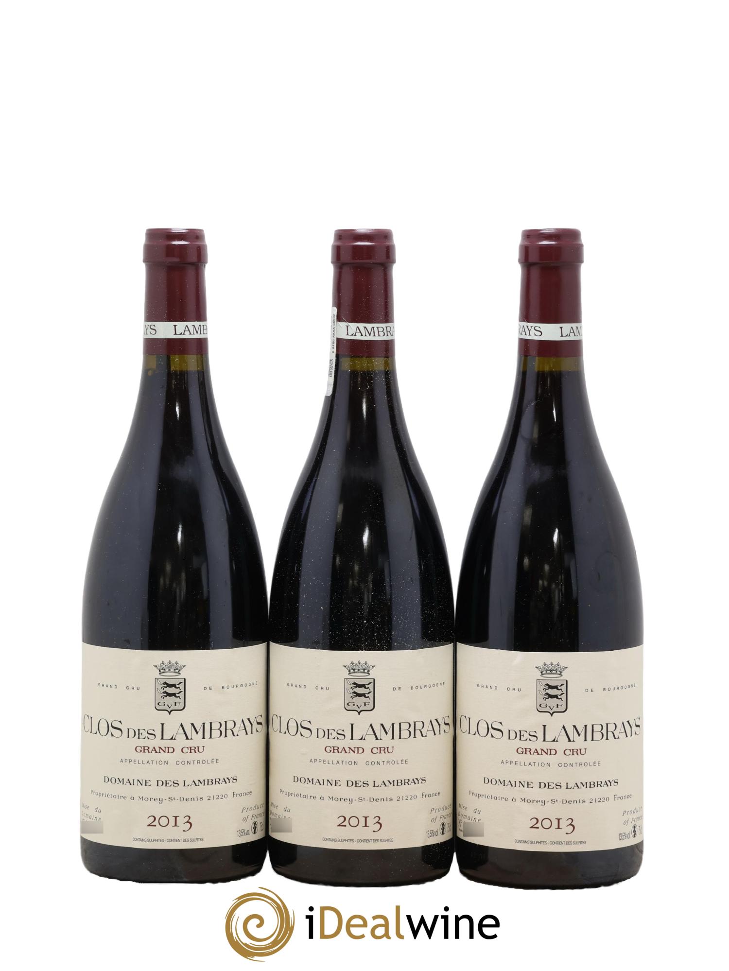 Clos des Lambrays Grand Cru Domaine des Lambrays 2013 - Lotto di 12 bottiglie - 3