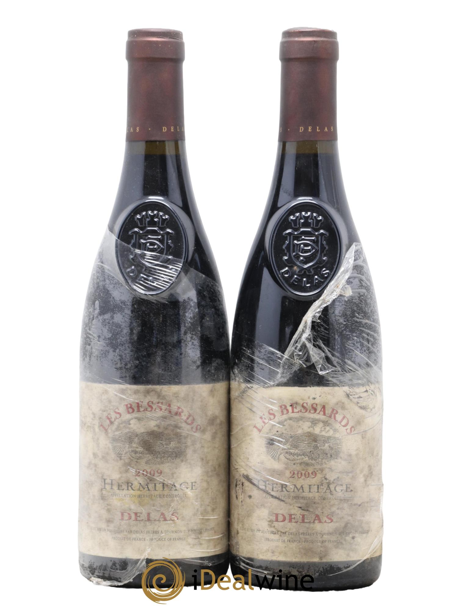 Hermitage Les Bessards Delas Frères 2009 - Lotto di 2 bottiglie - 0