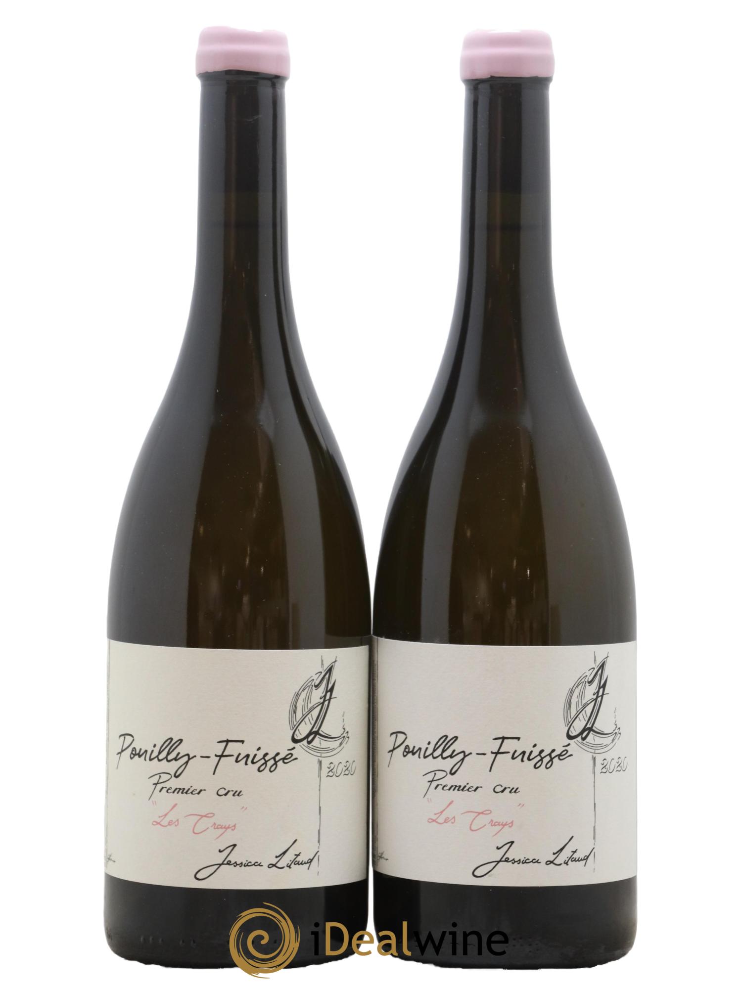Pouilly-Fuissé 1er Cru Les Crays Jessica Litaud 2020 - Lot de 2 bouteilles - 0