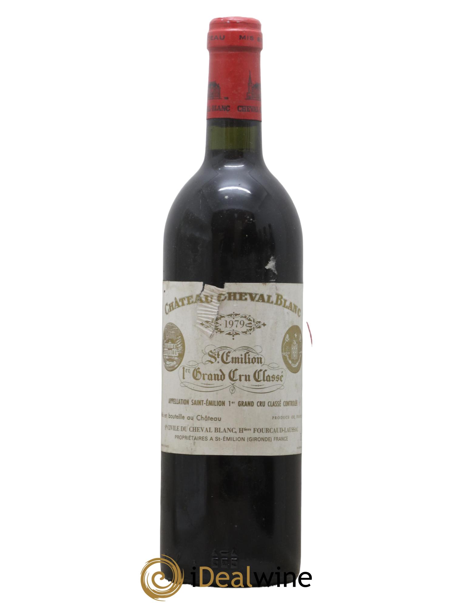 Château Cheval Blanc 1er Grand Cru Classé A 1979 - Lot de 1 bouteille - 0