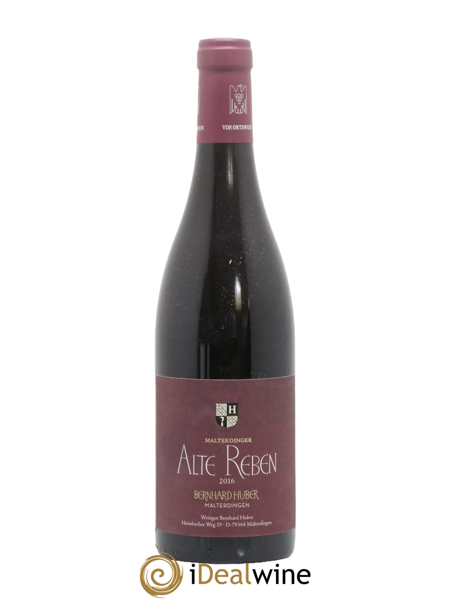 Allemagne Spätburgunder Malterdinger Alte Reben Bernhard Huber 2016 - Lot de 1 bouteille - 0