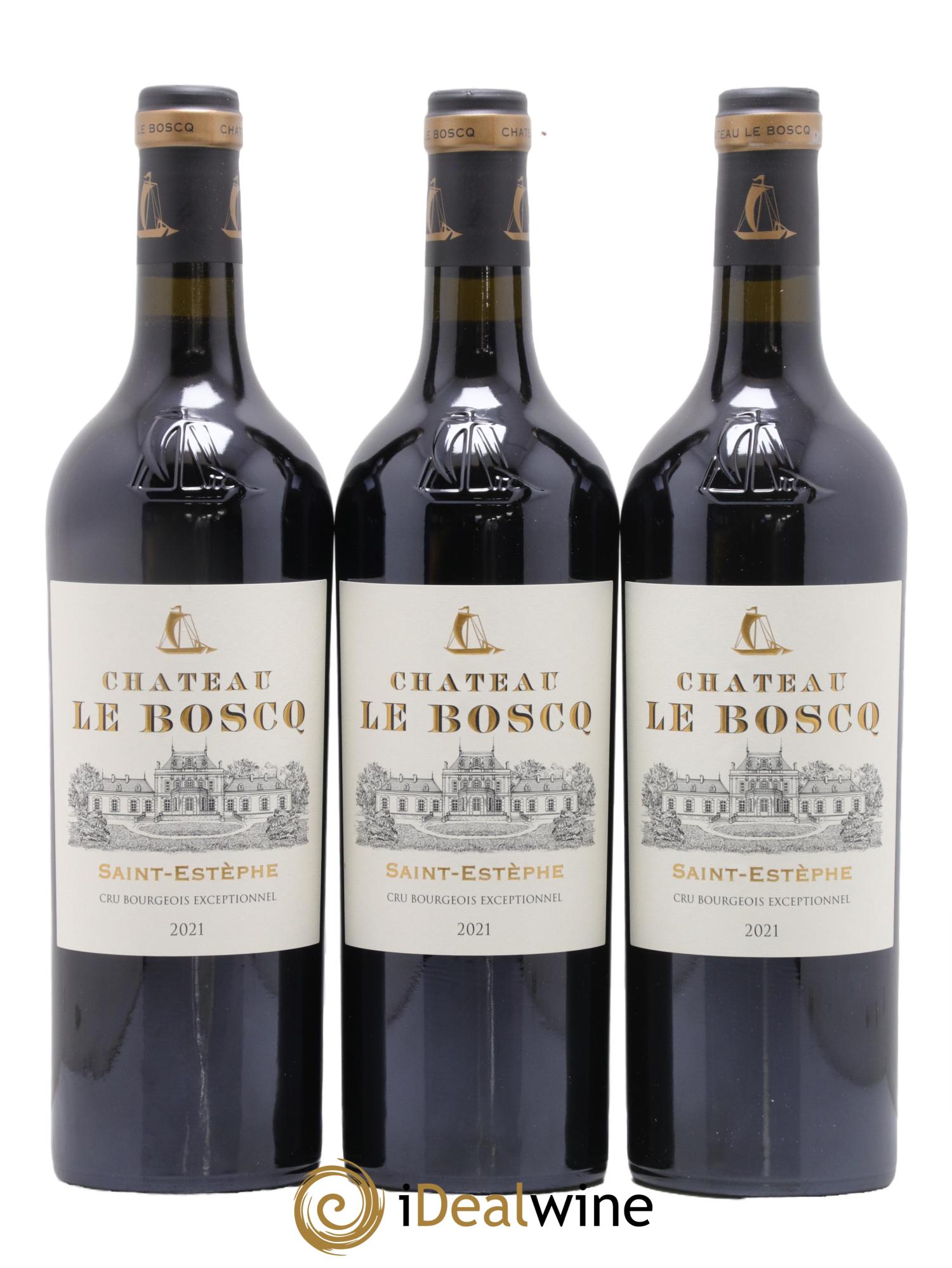 Château le Boscq Cru Bourgeois 2021 - Lot de 6 bouteilles - 1