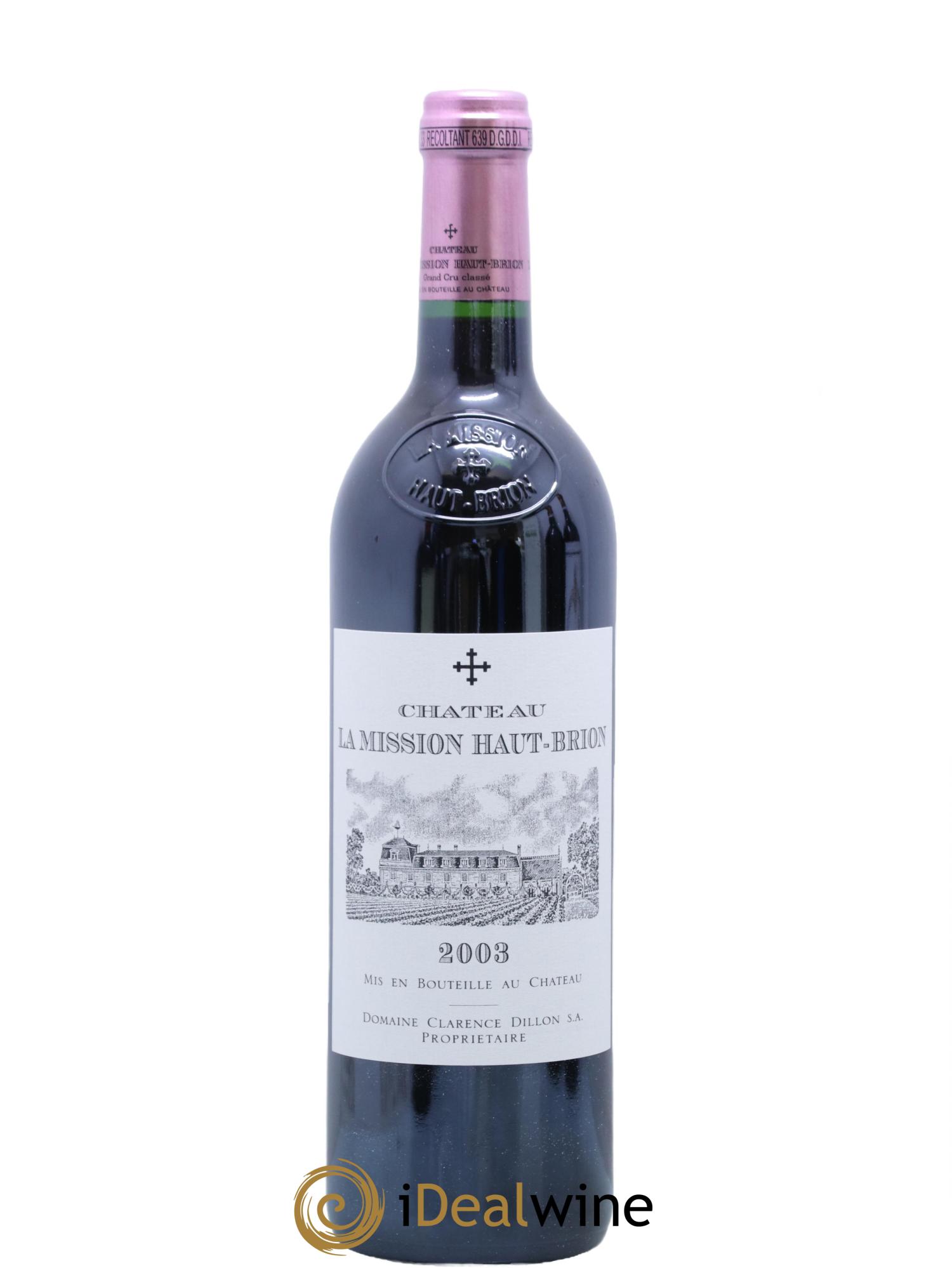 Château la Mission Haut-Brion Cru Classé de Graves 2003 - Lot of 1 bottle - 1