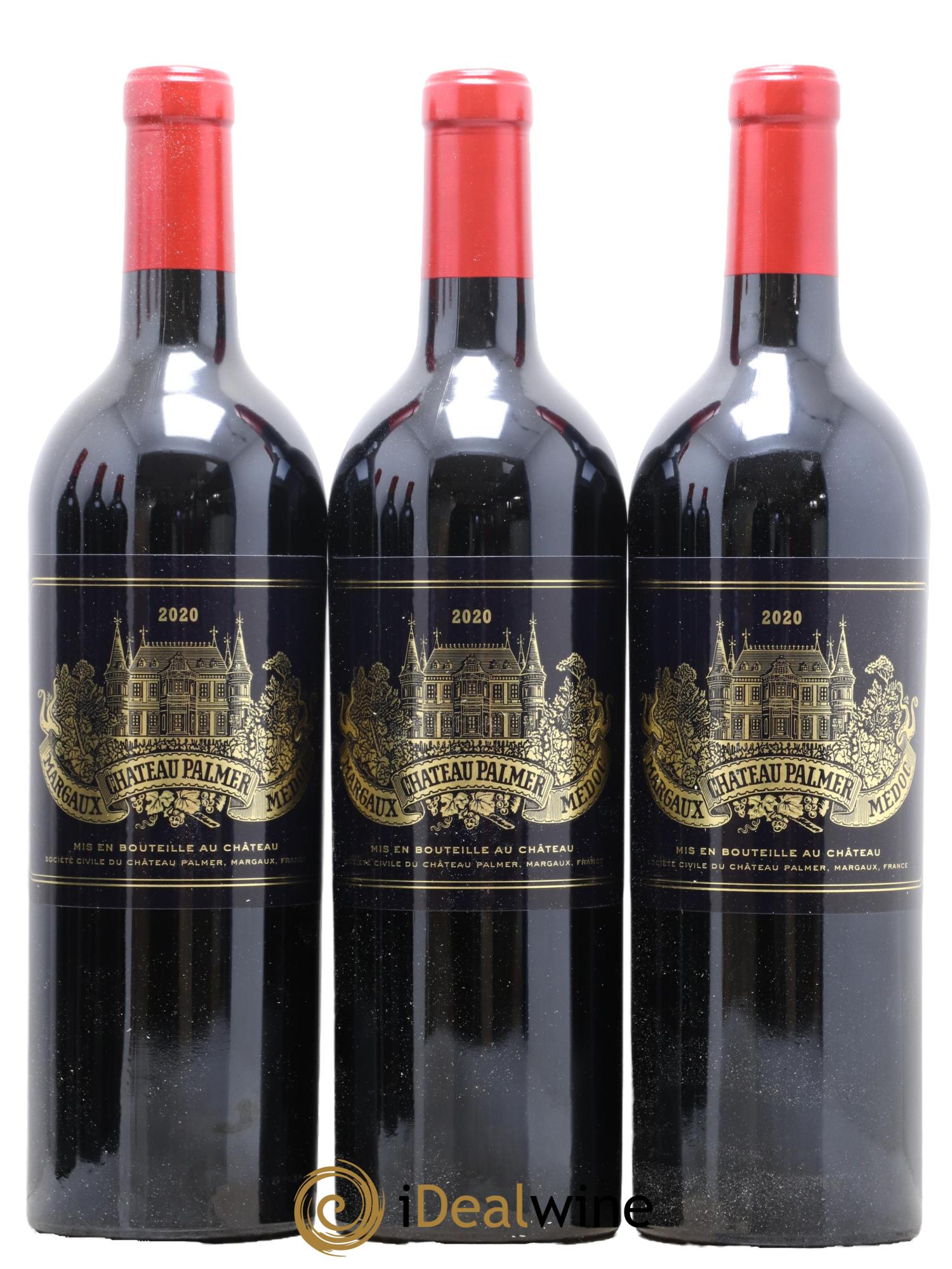 Château Palmer 3ème Grand Cru Classé 2020 - Lot de 6 bouteilles - 1