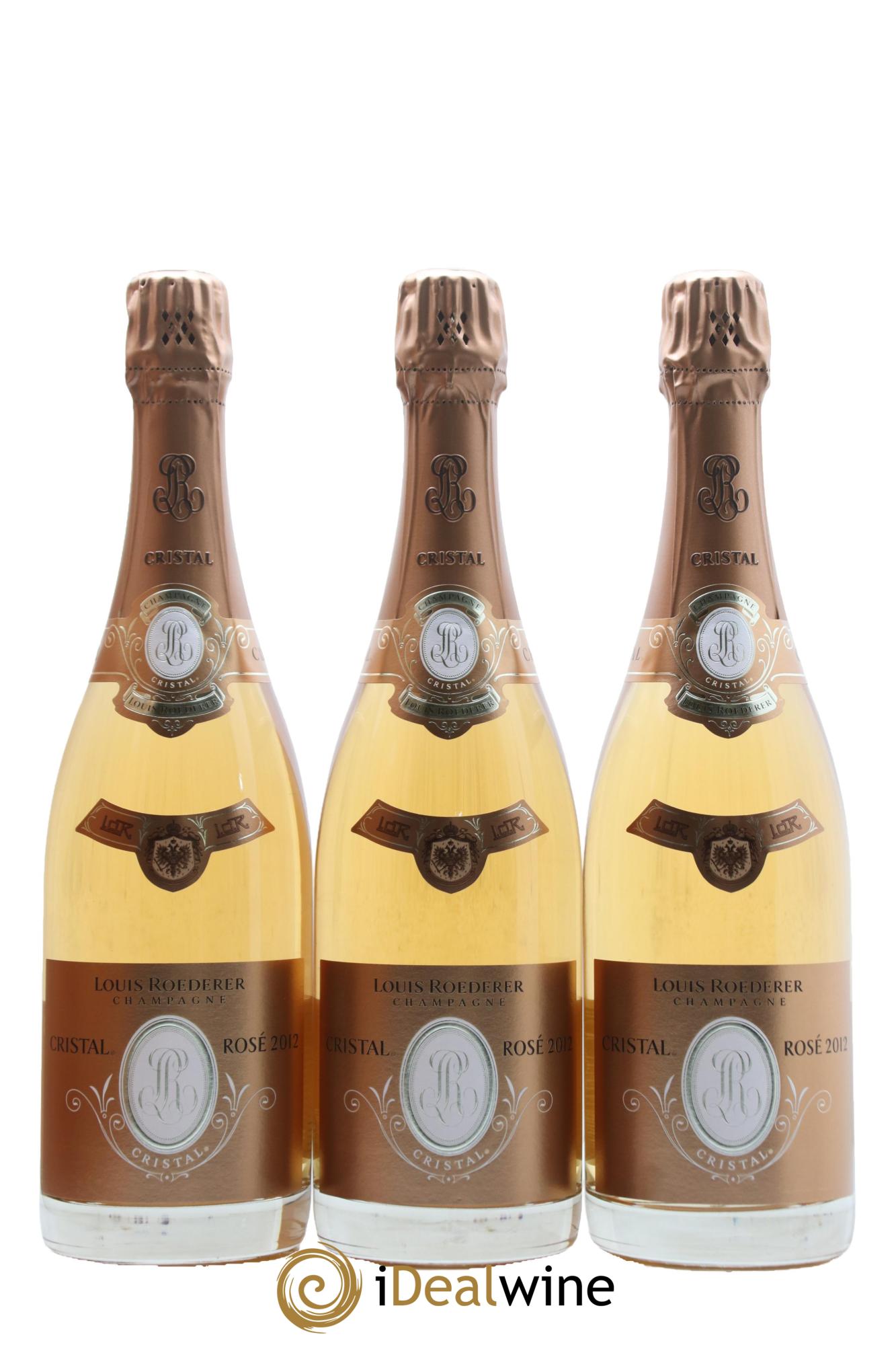 Cristal Louis Roederer 2012 - Lot de 3 bouteilles - 1