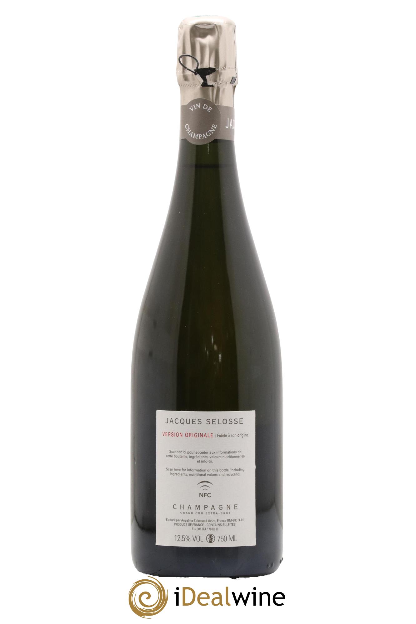 Version Originale Jacques Selosse - Posten von 1 Flasche - 1