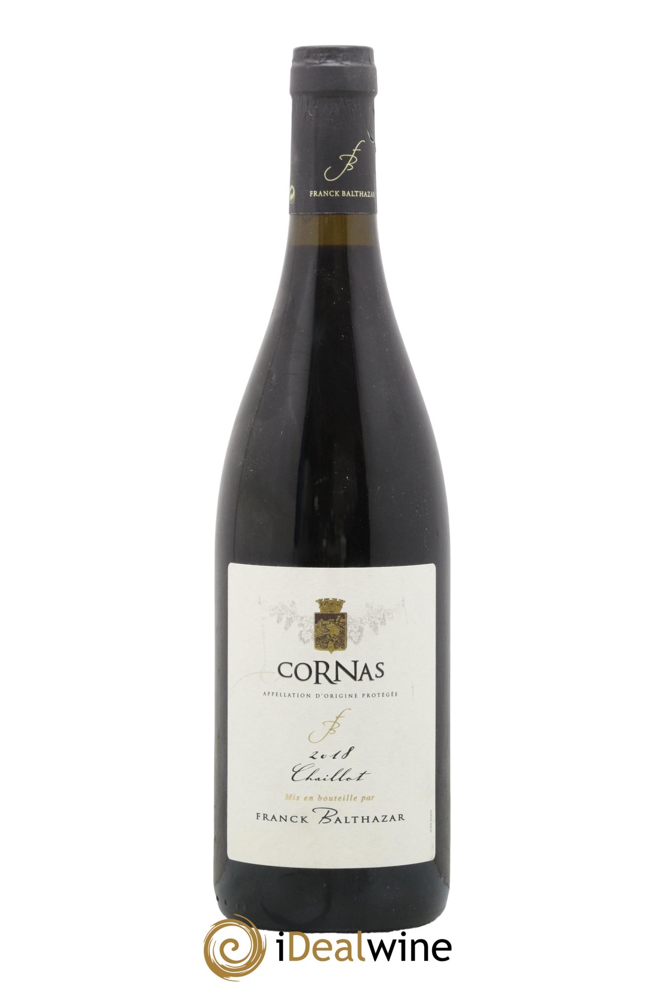 Cornas Chaillot Franck Balthazar (Domaine) 2018 - Lot de 1 bouteille - 0