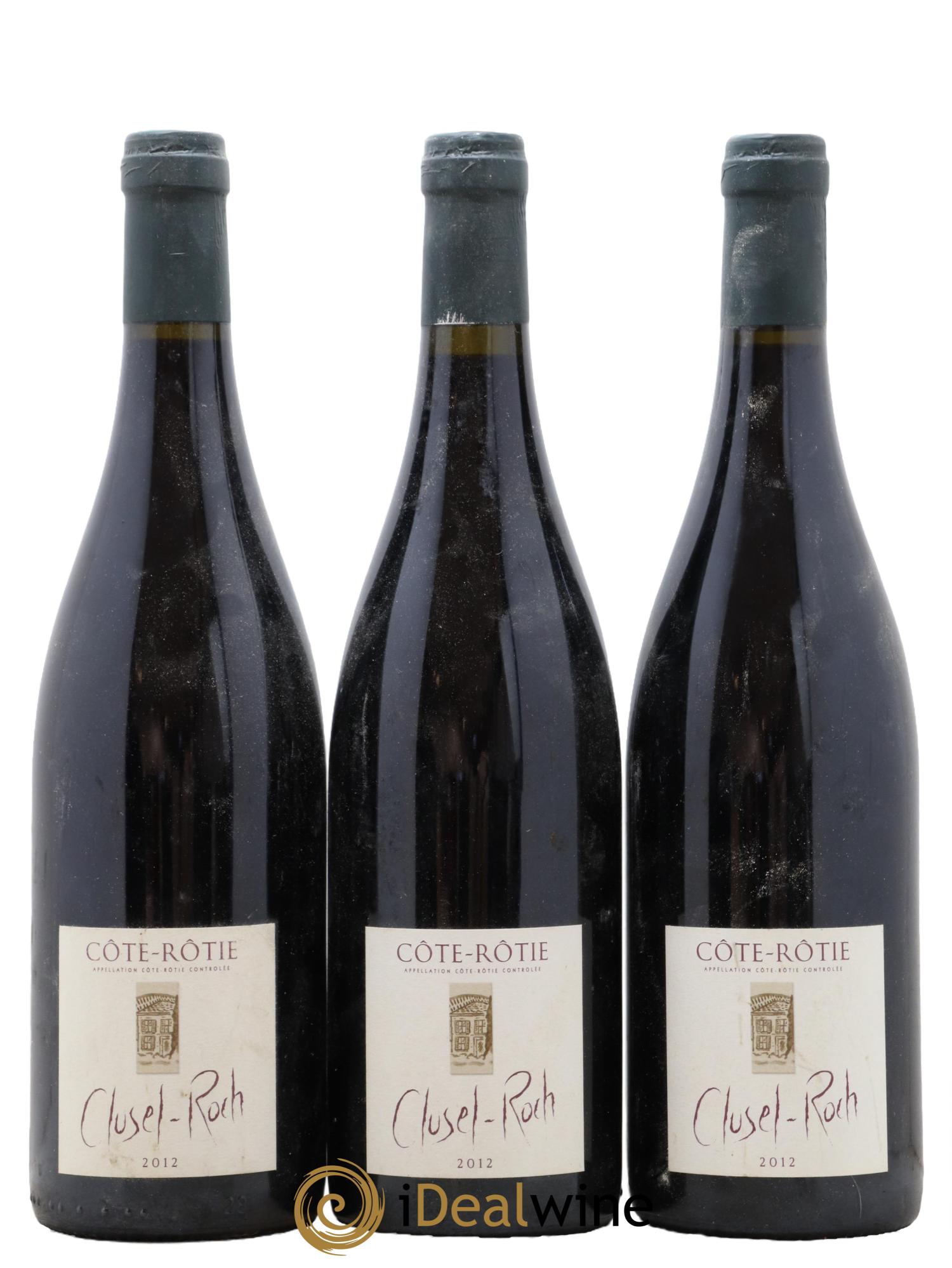 Côte-Rôtie Clusel-Roch 2012 - Posten von 3 Flaschen - 0