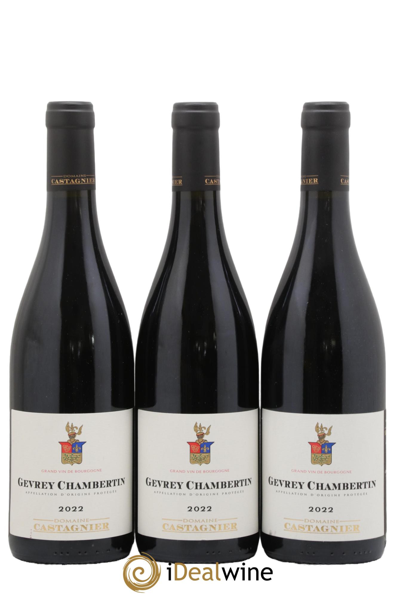 Gevrey-Chambertin Castagnier (Domaine) 2022 - Lot de 3 bouteilles - 0