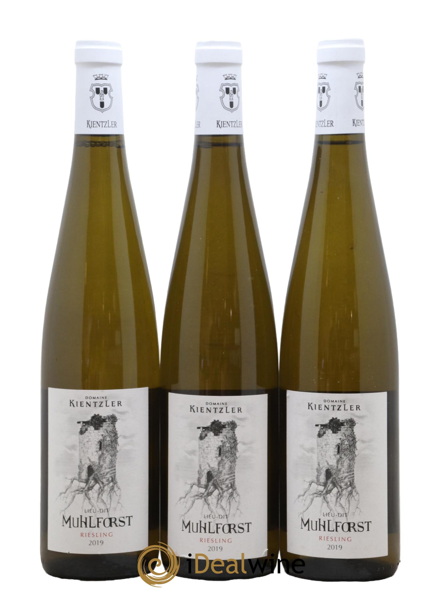 Alsace Riesling Muhlforst Kientzler 2019 - Lot de 3 bouteilles - 0