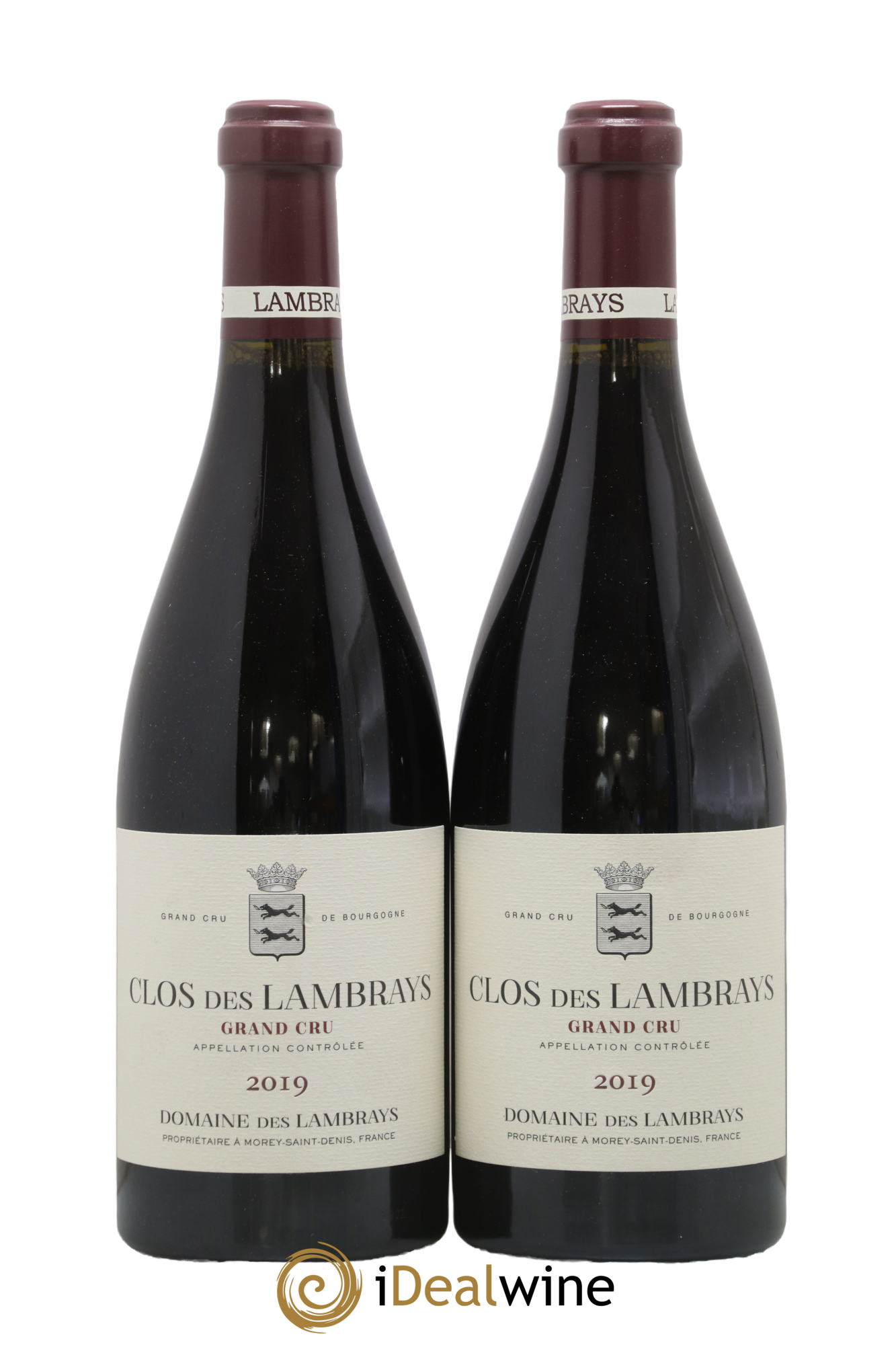 Clos des Lambrays Grand Cru Domaine des Lambrays  2019 - Lot of 2 bottles - 0