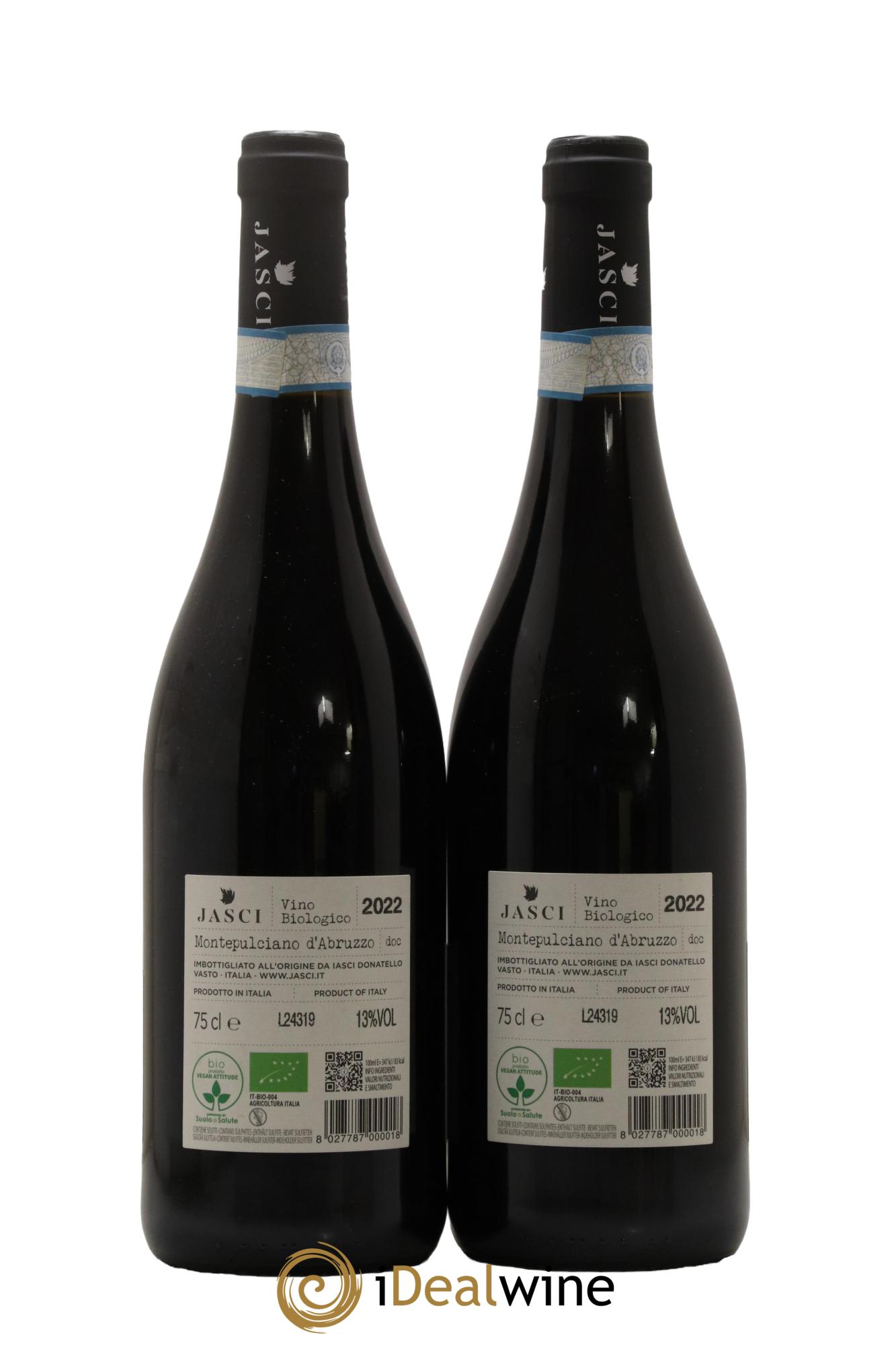 Montepulciano d'Abruzzo Jasci 2023 - Posten von 2 Flaschen - 1