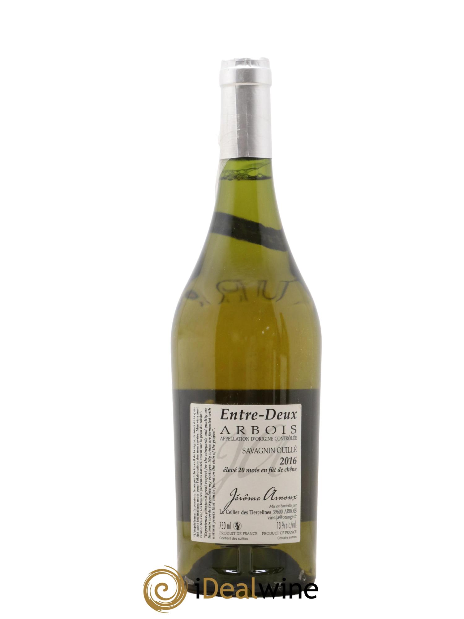 Arbois Savagnin Ouillé Entre 2 Domaine Jerome Arnoux 2016 - Lot de 1 bouteille - 0