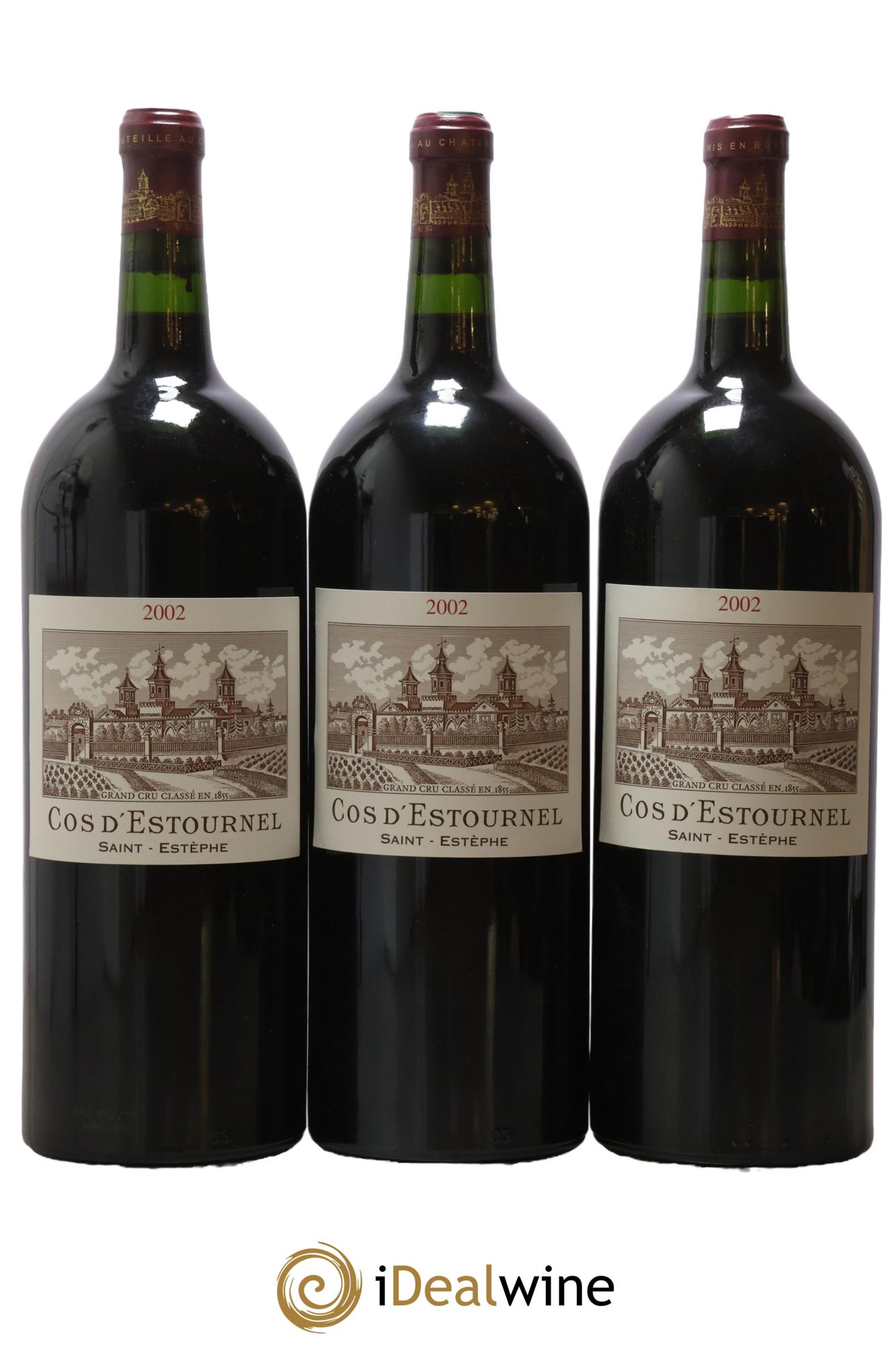 Cos d'Estournel 2ème Grand Cru Classé 2002 - Posten von 6 Magnum - 1