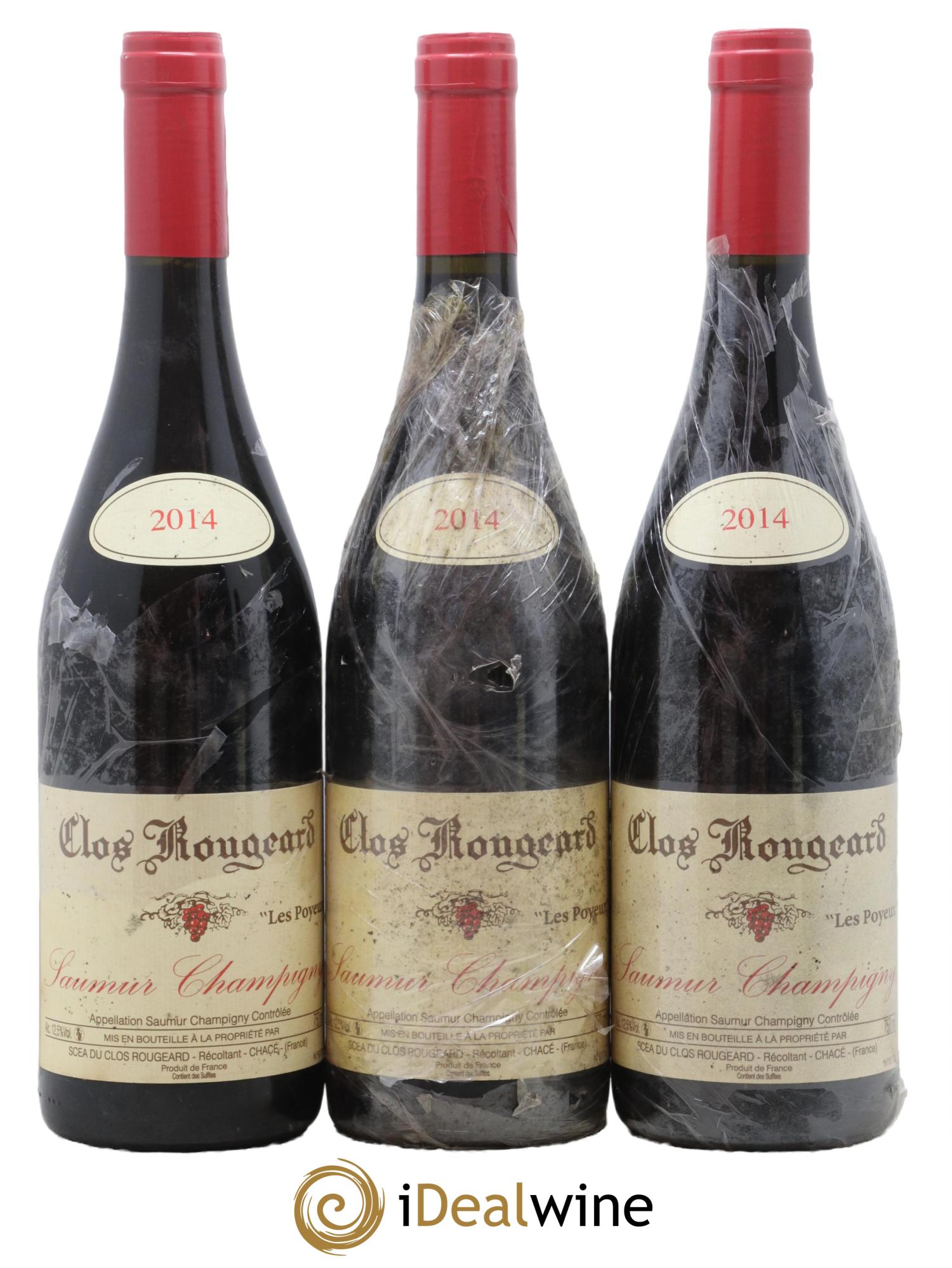 Saumur-Champigny Les Poyeux Clos Rougeard 2014 - Lot of 3 bottles - 0