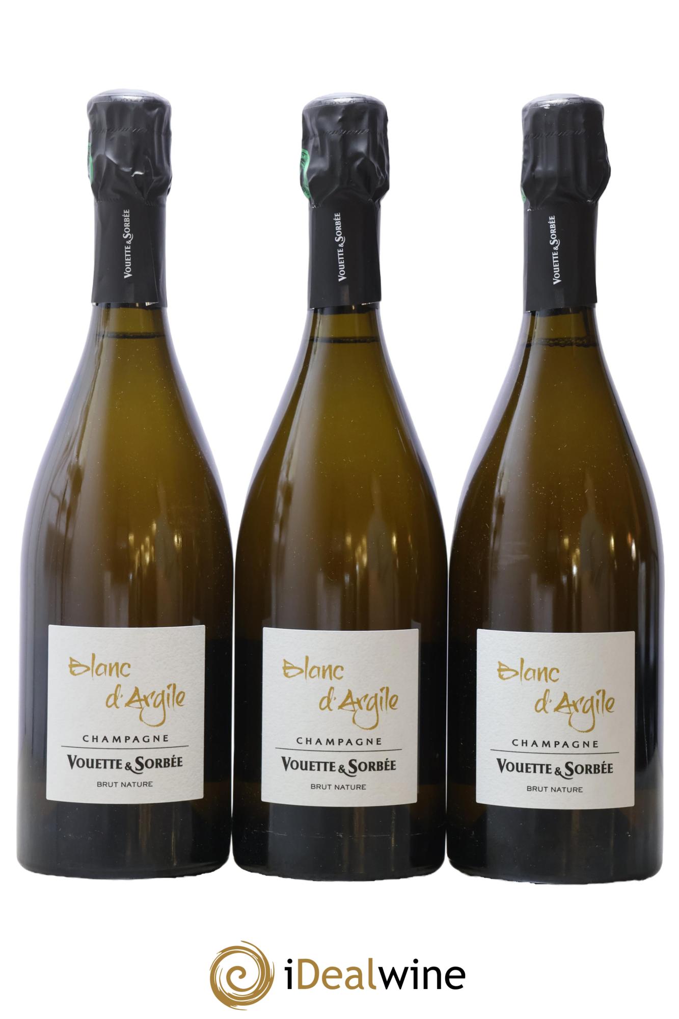 Blanc d'Argile Vouette et Sorbée - Lot of 3 bottles - 0