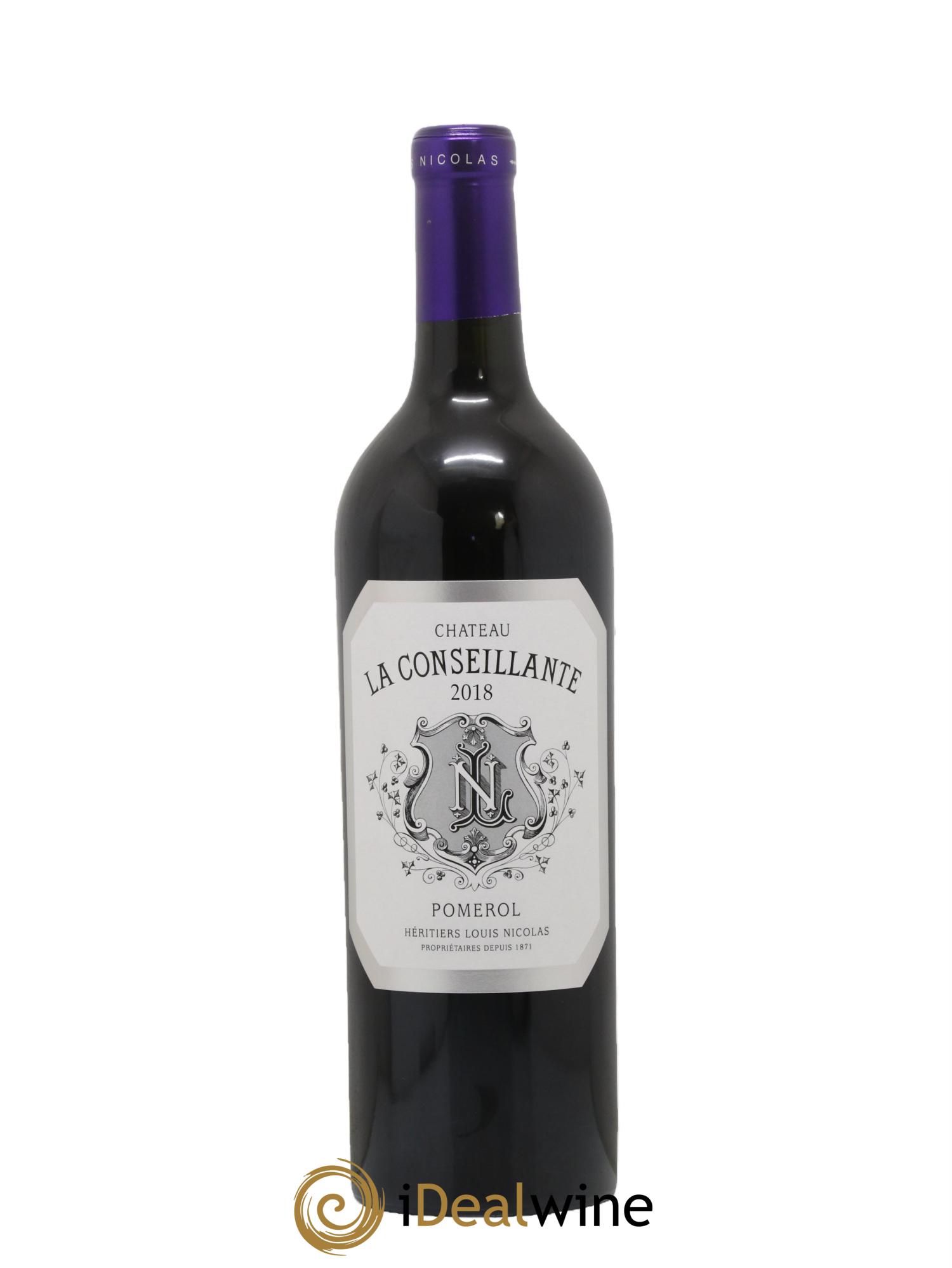 Château la Conseillante 2018 - Lot de 1 bouteille - 0