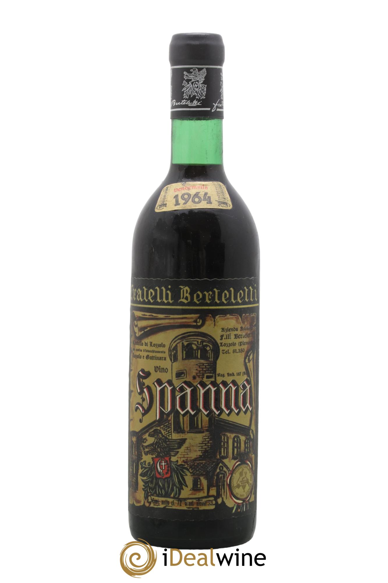 Gattinara DOCG Spanna Berteletti 1964 - Lotto di 1 bottiglia - 0